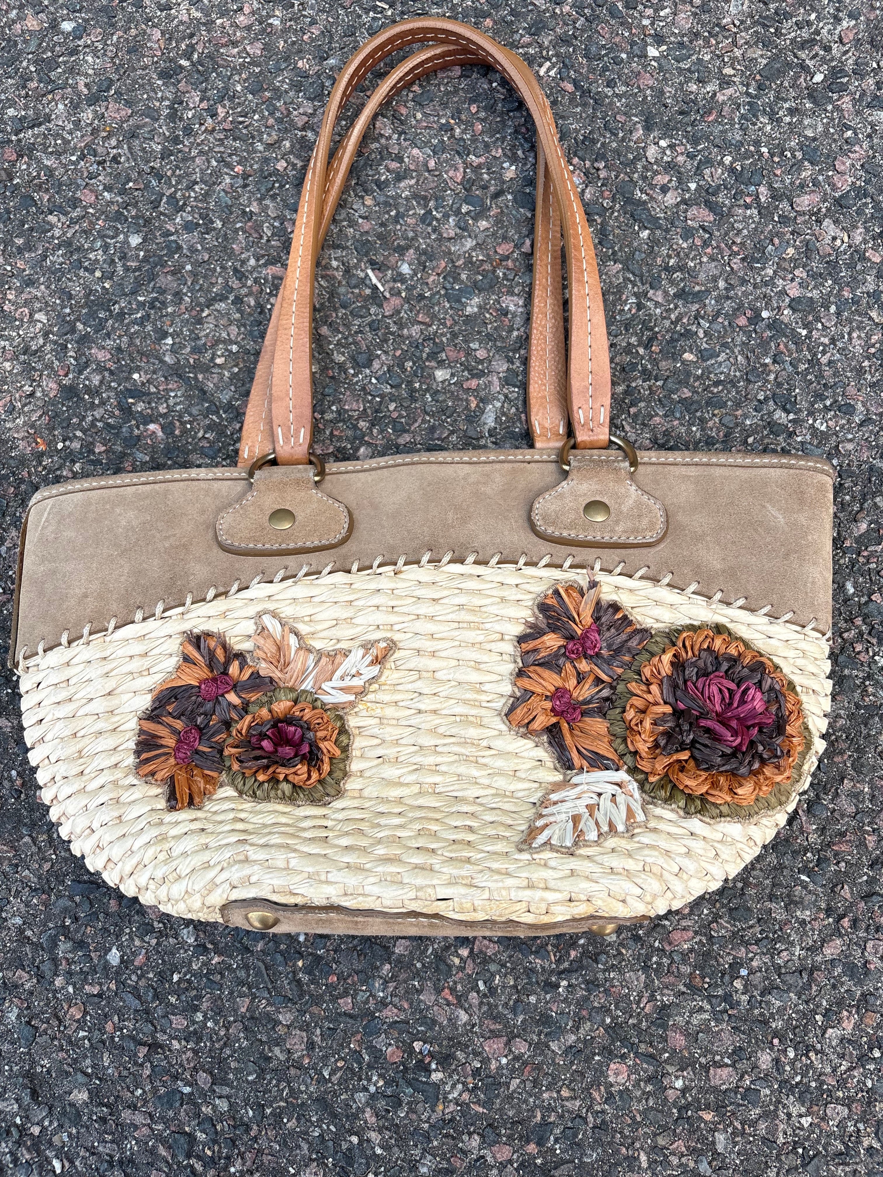 Miu Miu Flower Beach bag