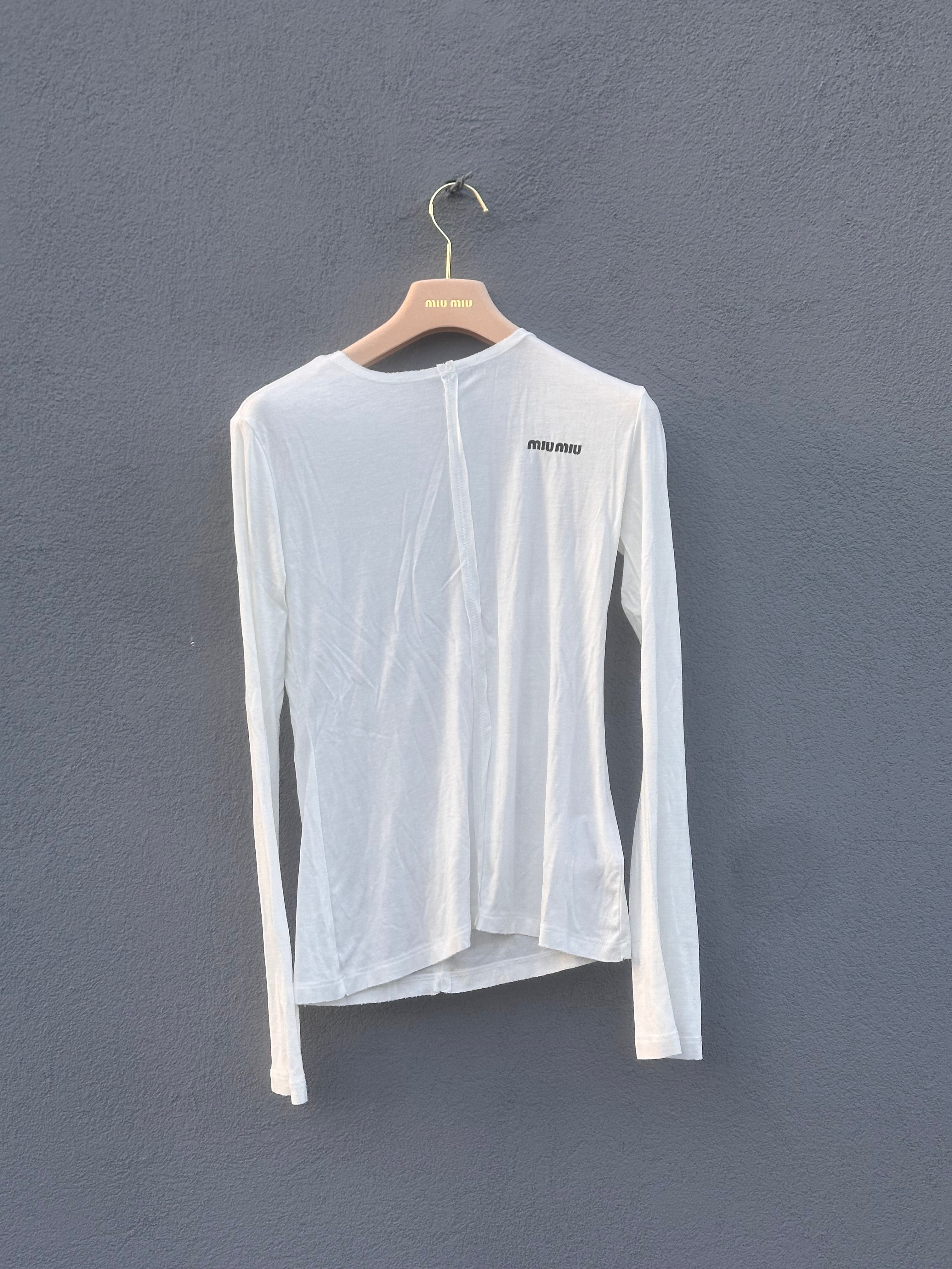 Miu miu thin 2024 long sleeve