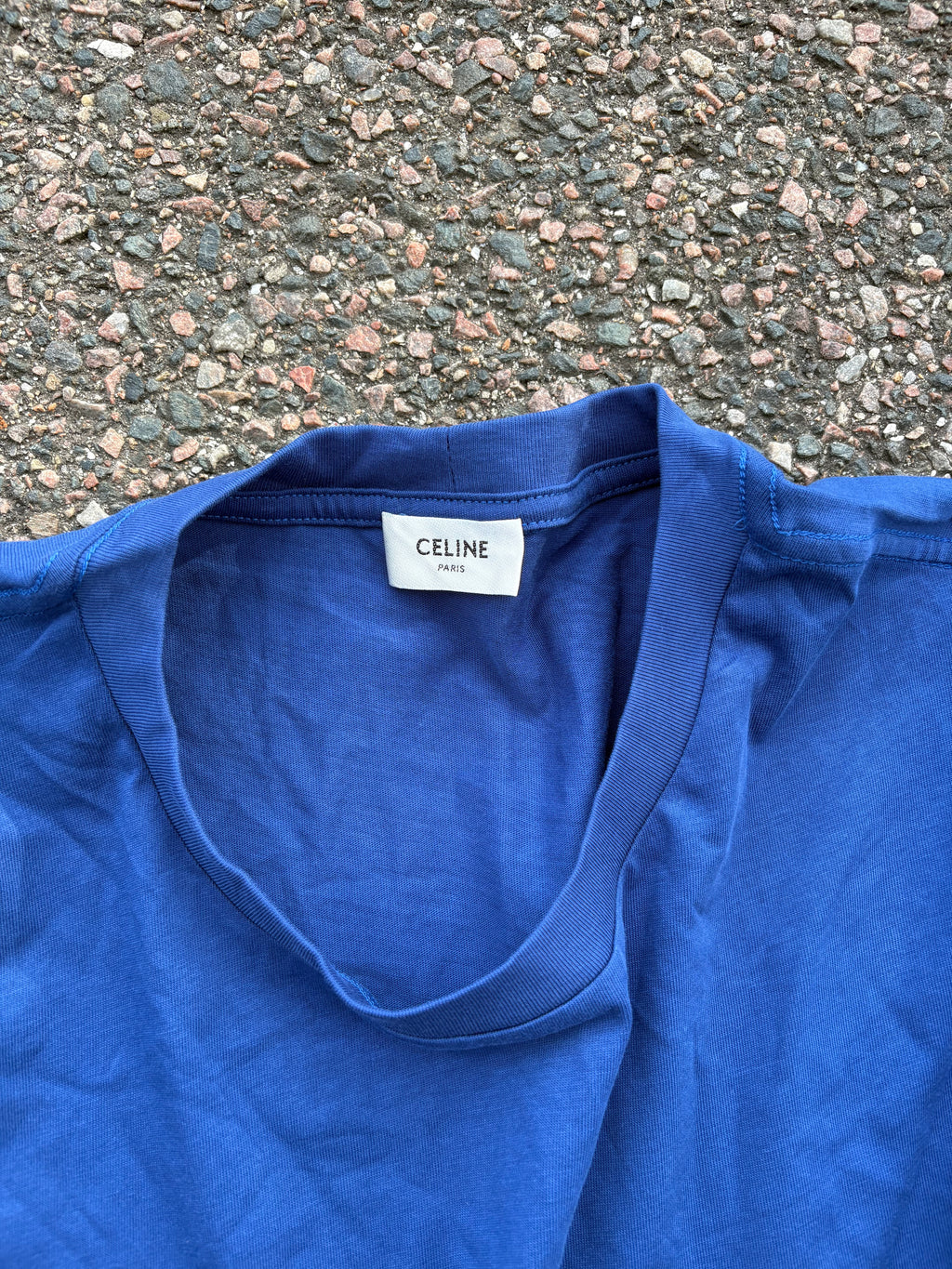 Celine royal blue tee