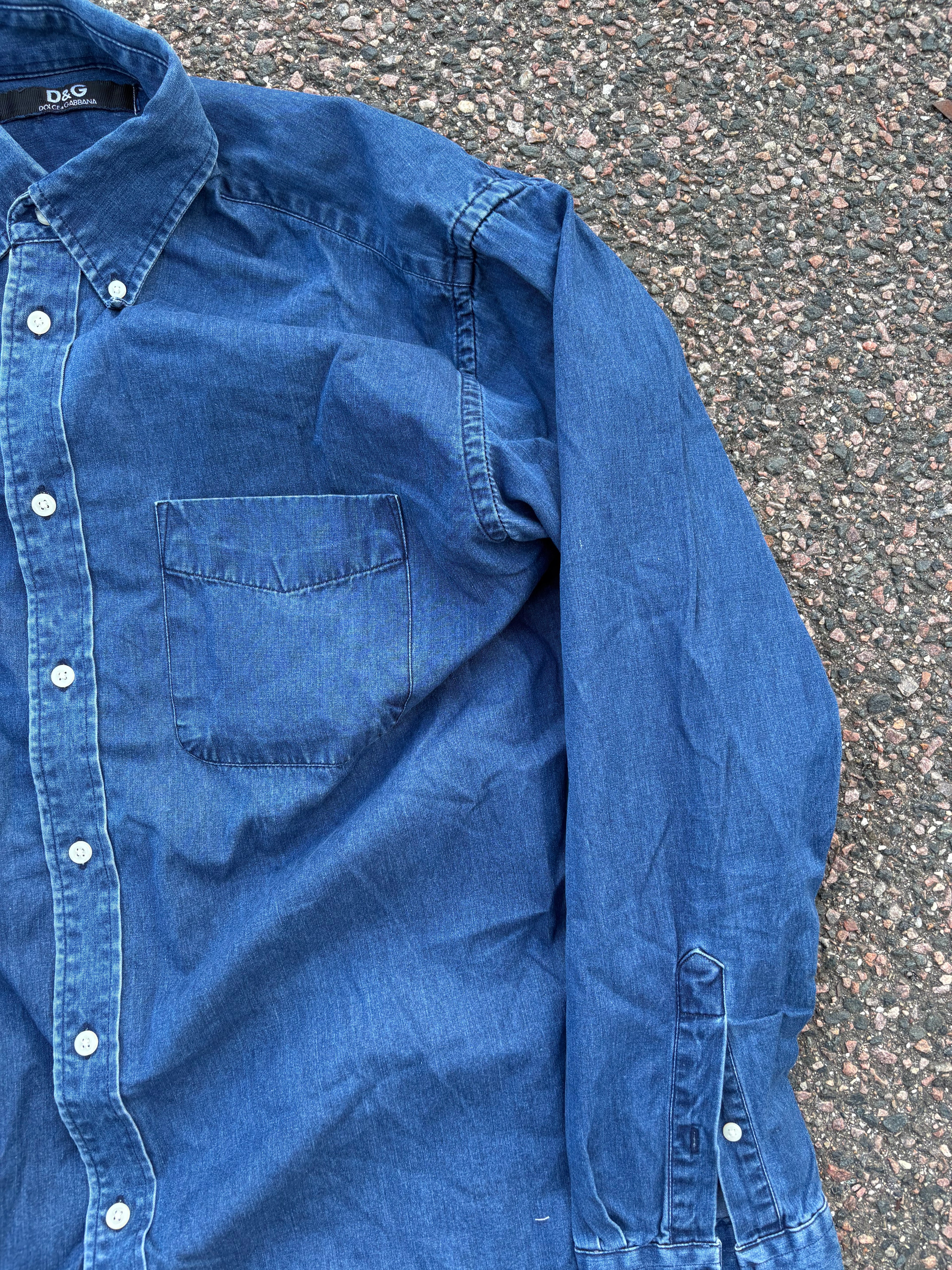 Vintage Dolce & Gabbana denim shirt