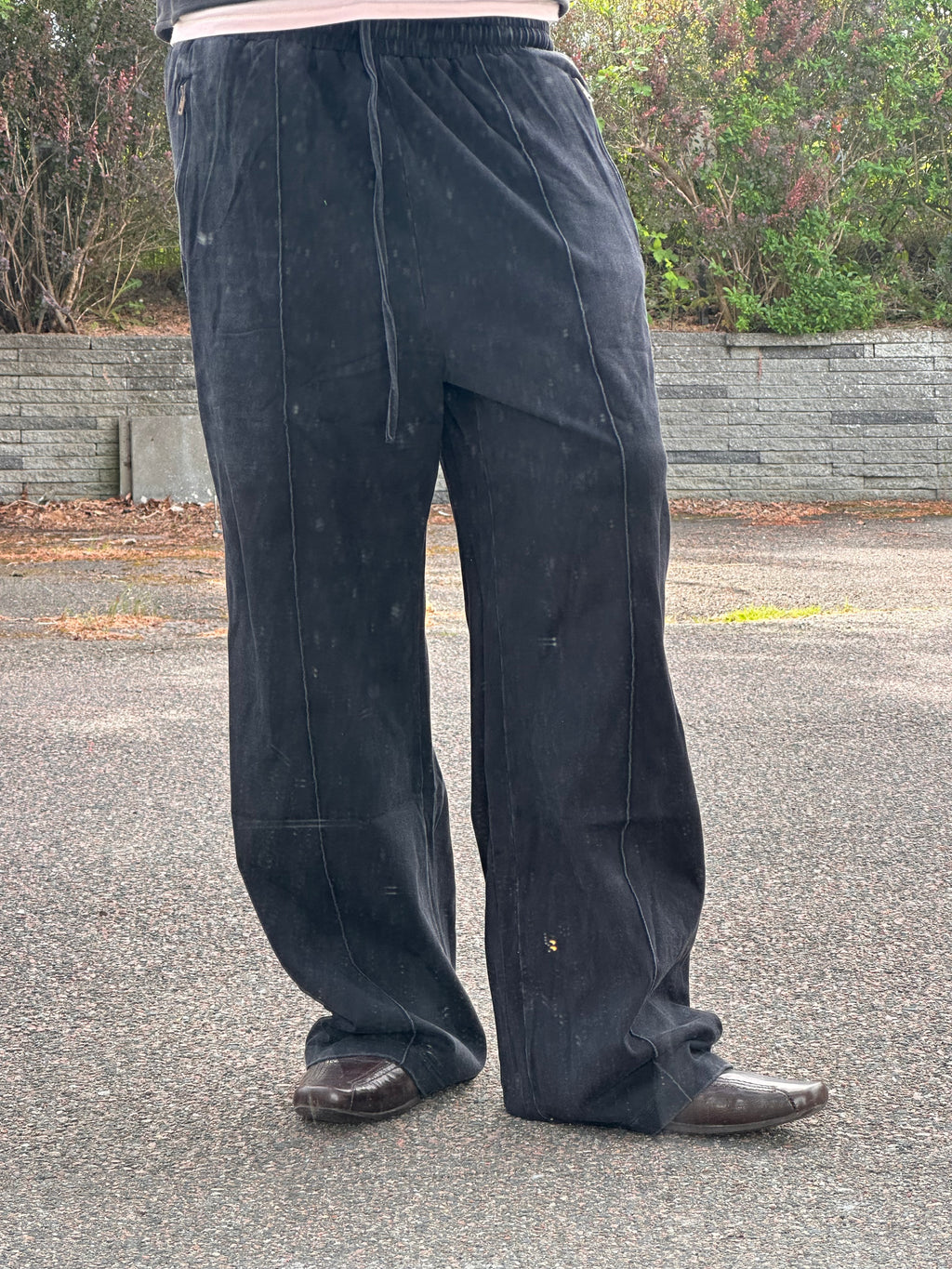 Acne studios black joggers