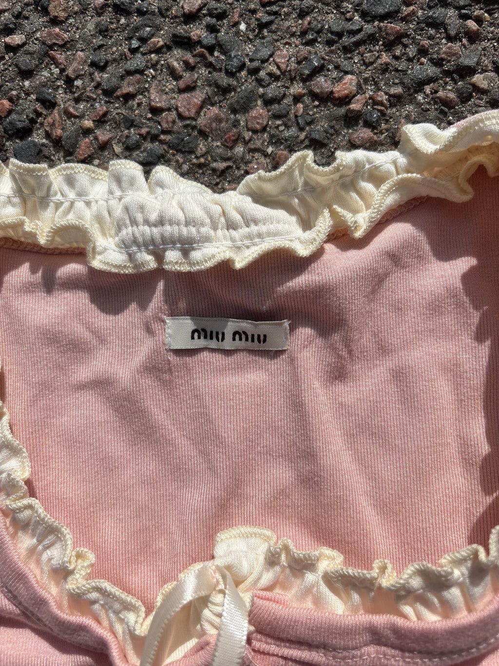 2000s Vintage Miu Miu top