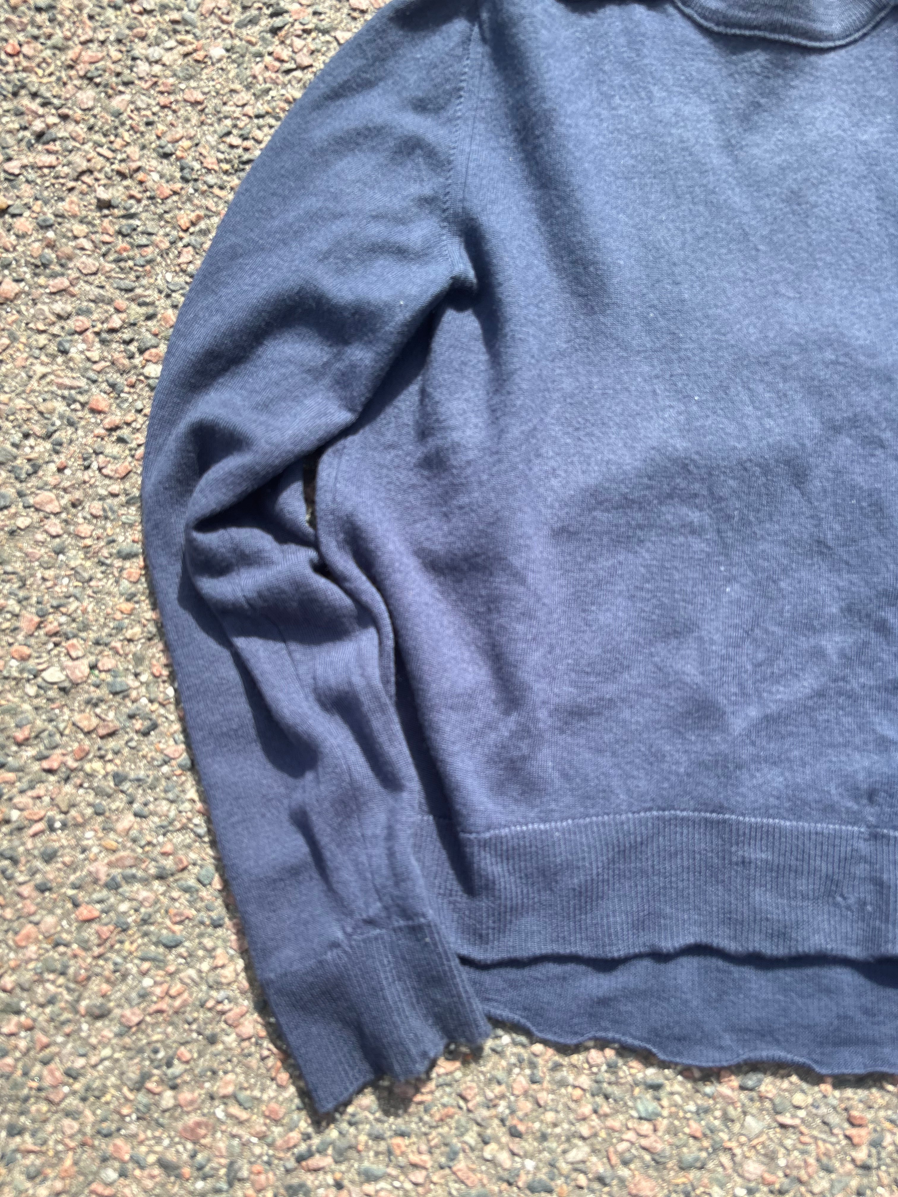 AW04 Martin Margiela navy sweater