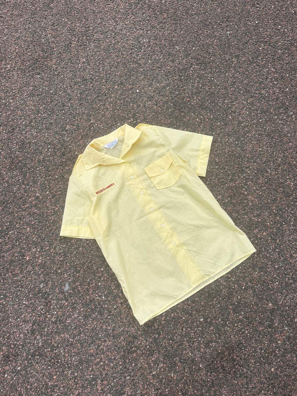 Oscar de la renta shirt yellow
