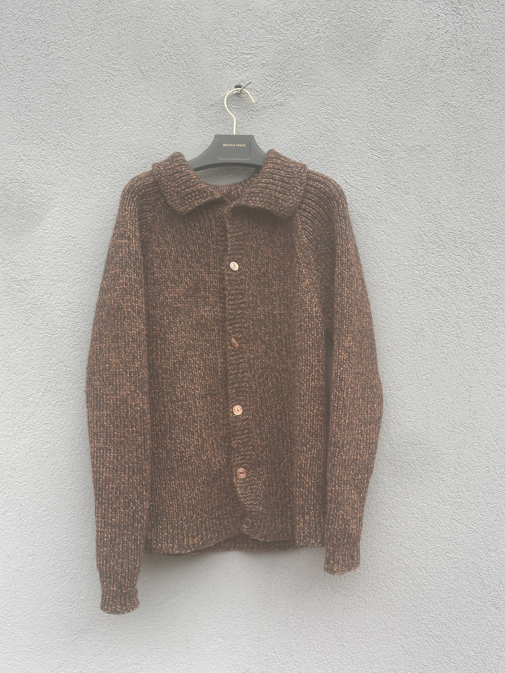 Bottega Veneta wool cardigan brown