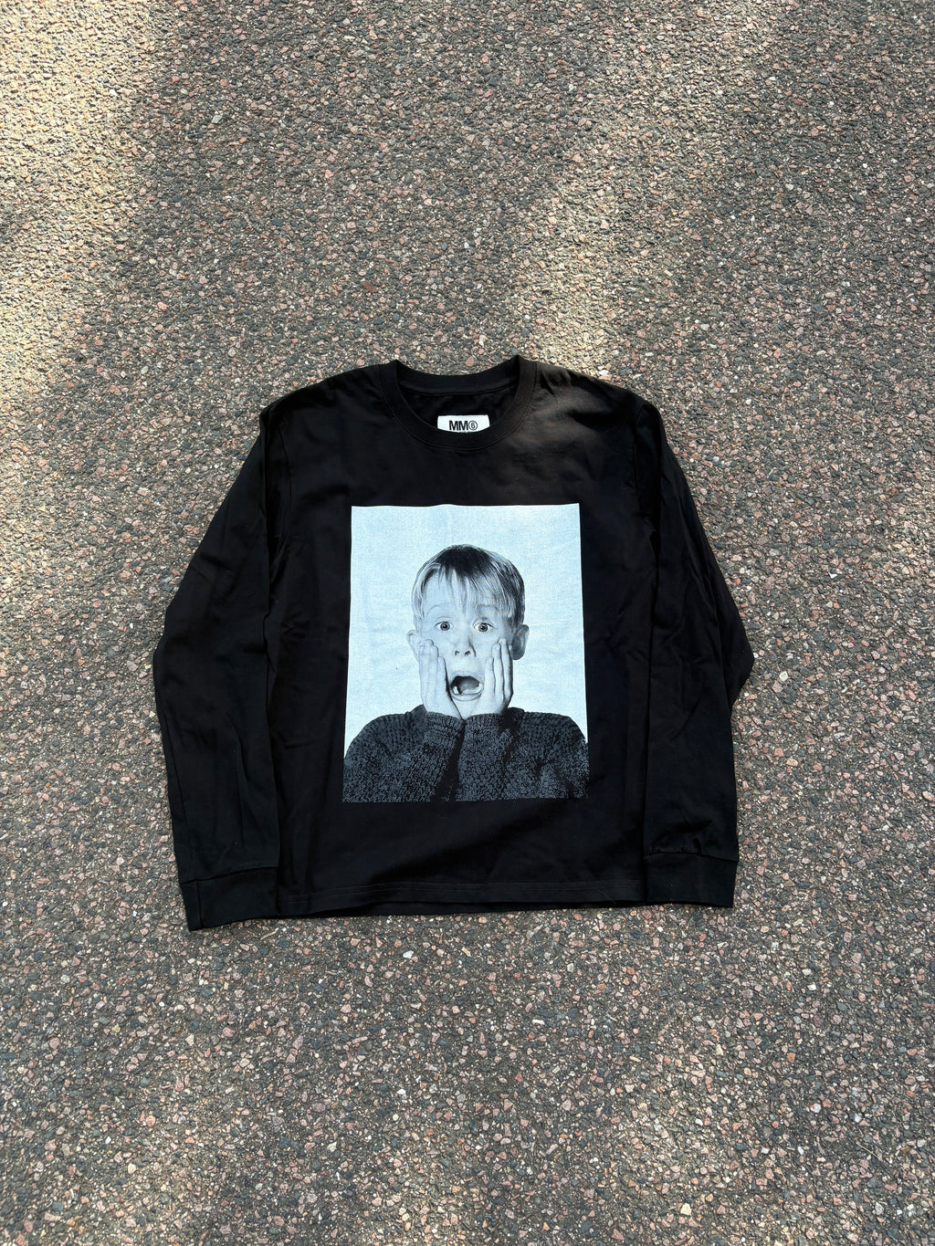 MM6 Maison Martin margiela 2015 Home alone long sleeve black