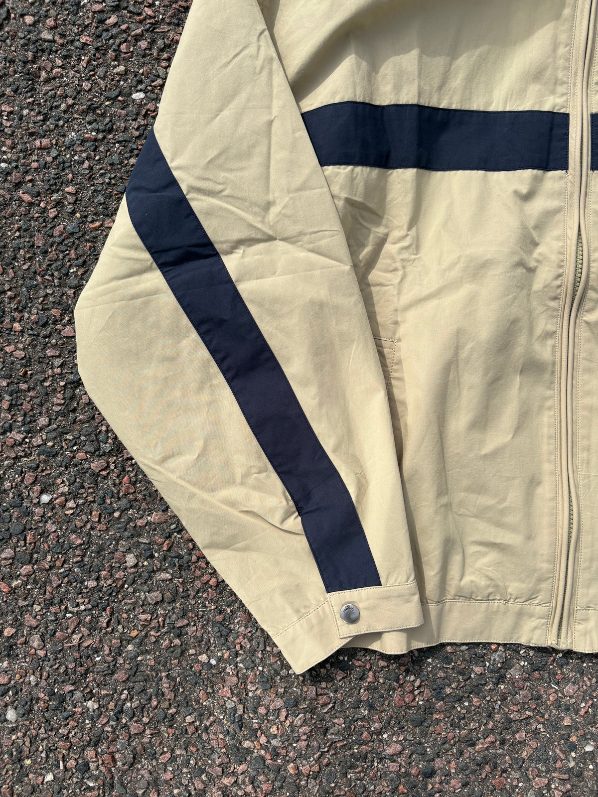Saint Laurent track jacket beige