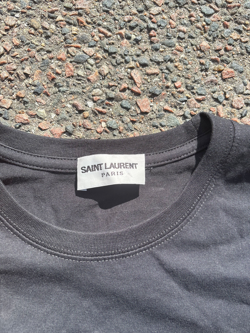 Saint Laurent black long shirt