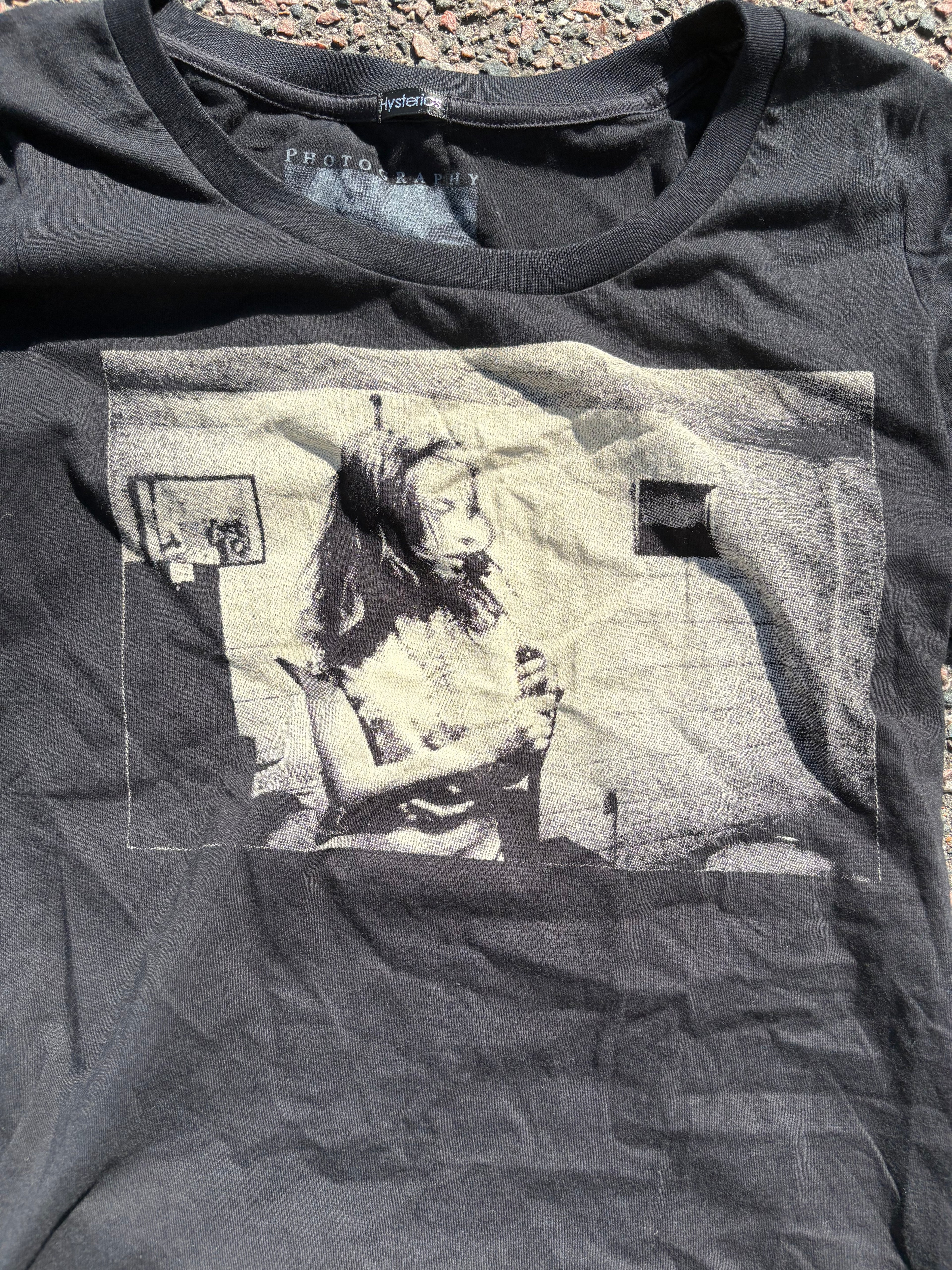 2006 Vintage hysteric Glamour T-Shirt Black