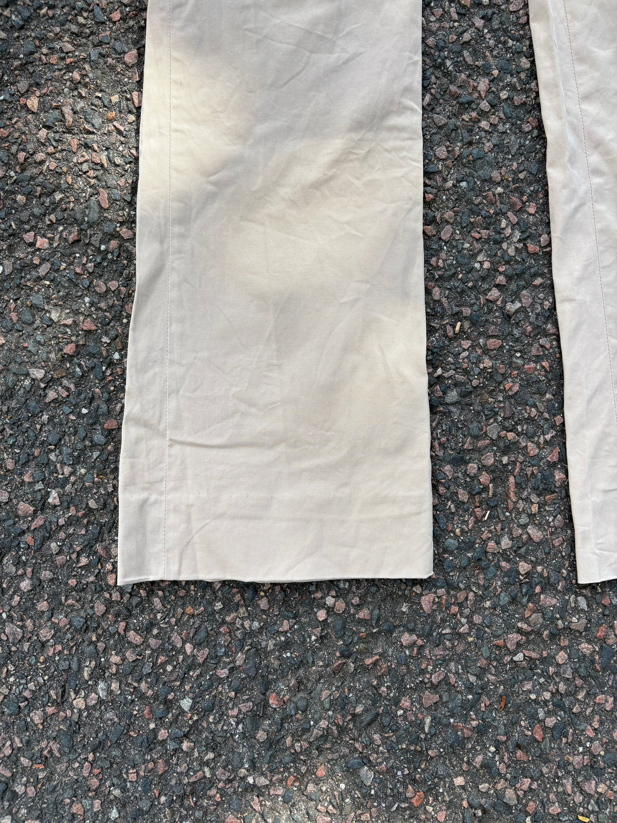 Vintage bootcut/flared beige chino miu miu pants