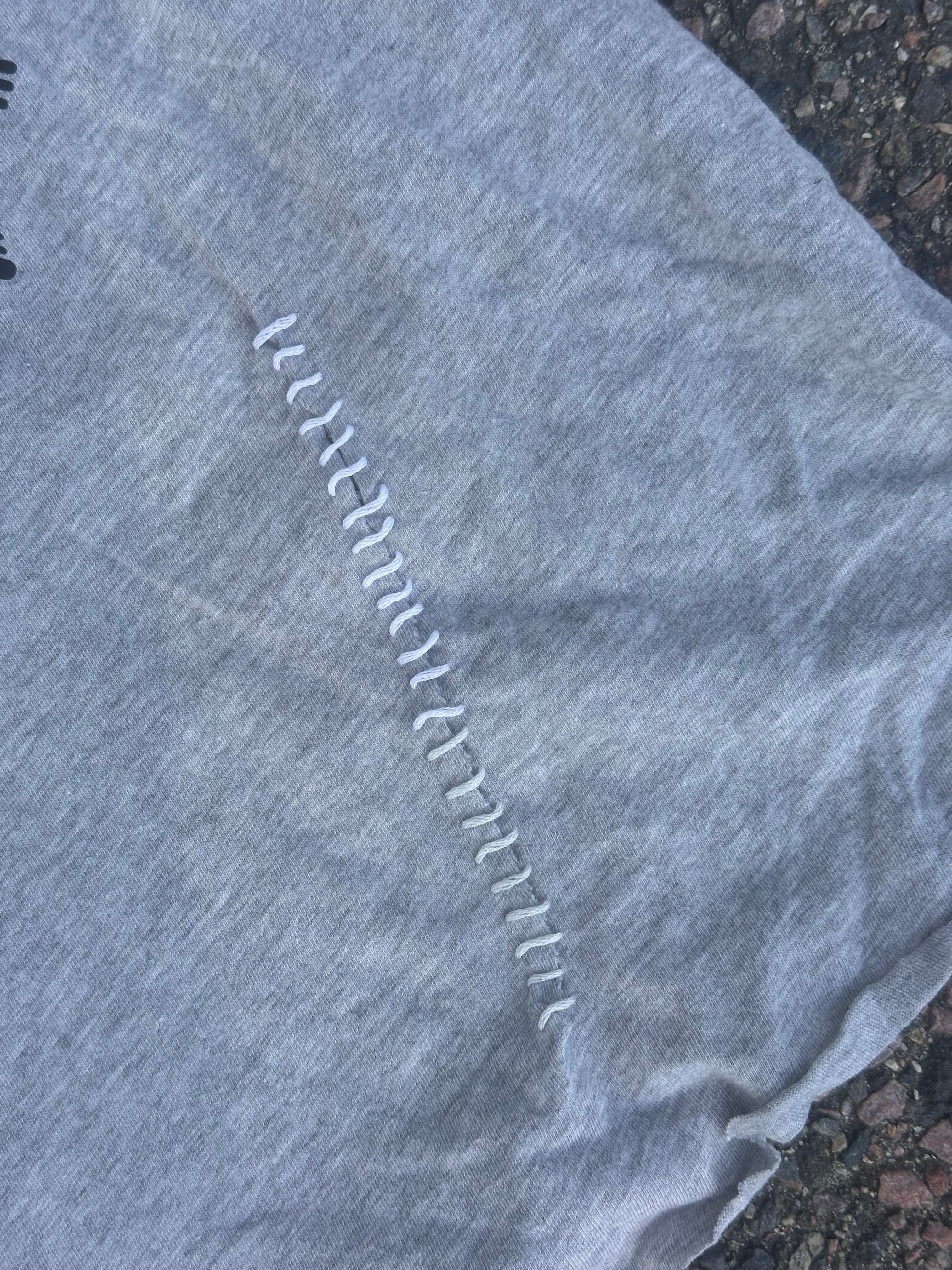 Distressed maison margiela gray T-Shirt