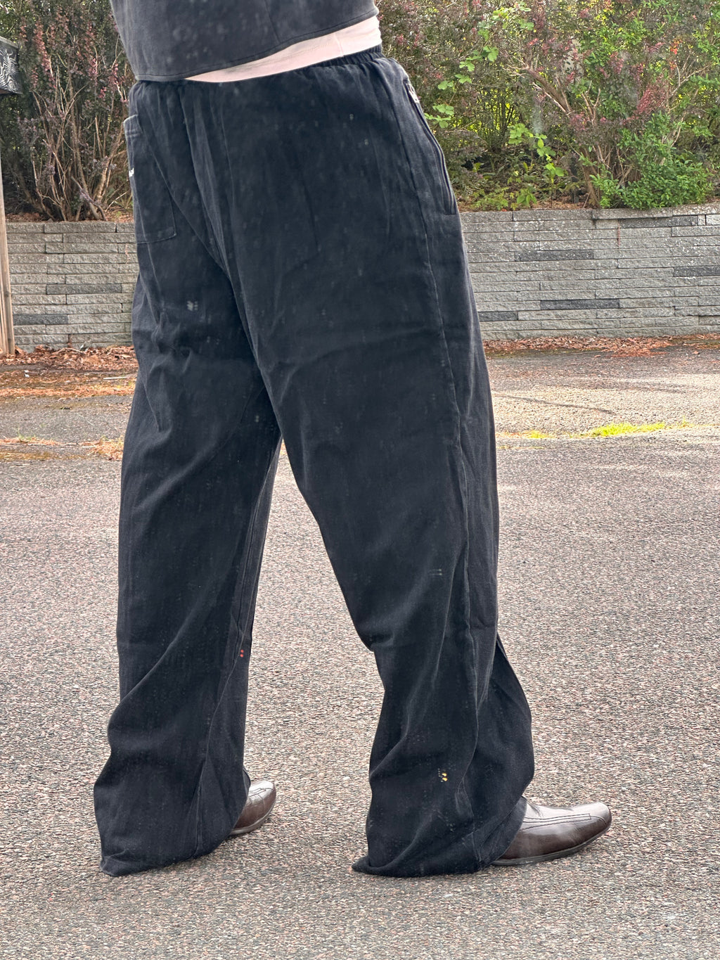 Acne studios black joggers