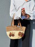 Miu Miu Flower Beach bag