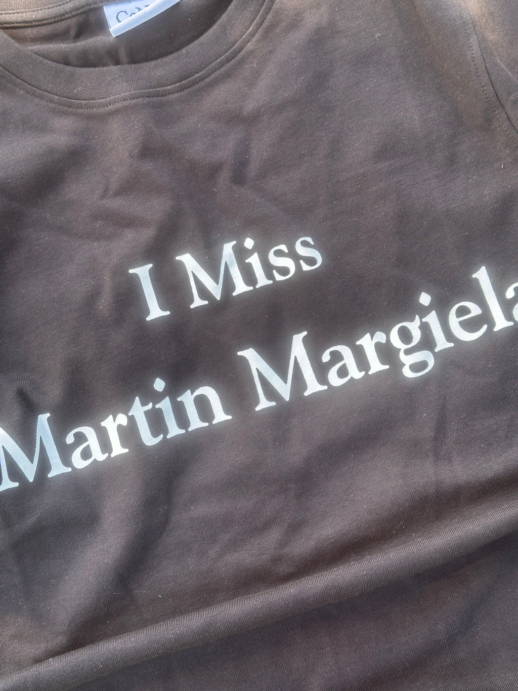 I Miss Martin Margiela t shirt black