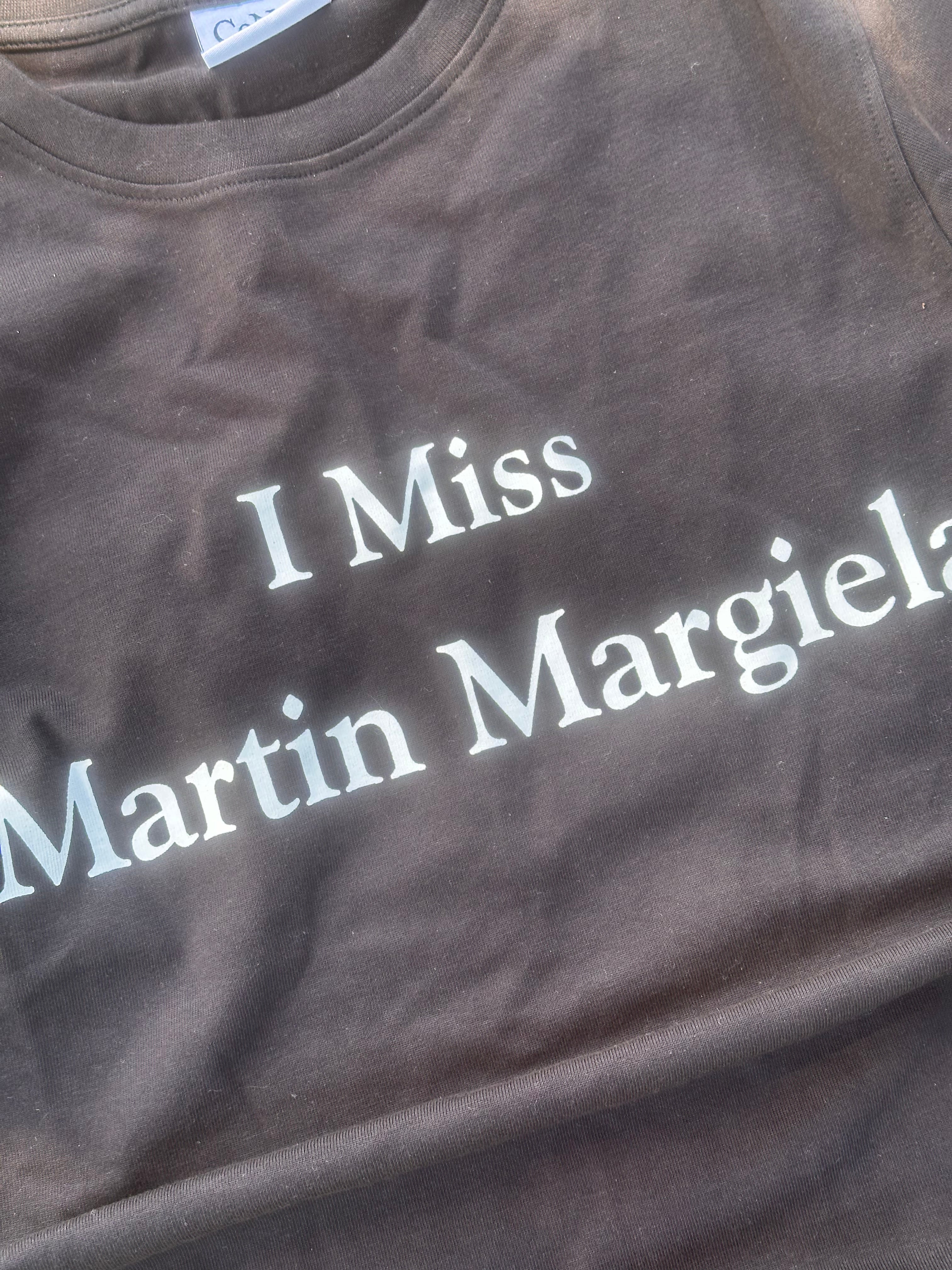 I Miss Martin Margiela t shirt black