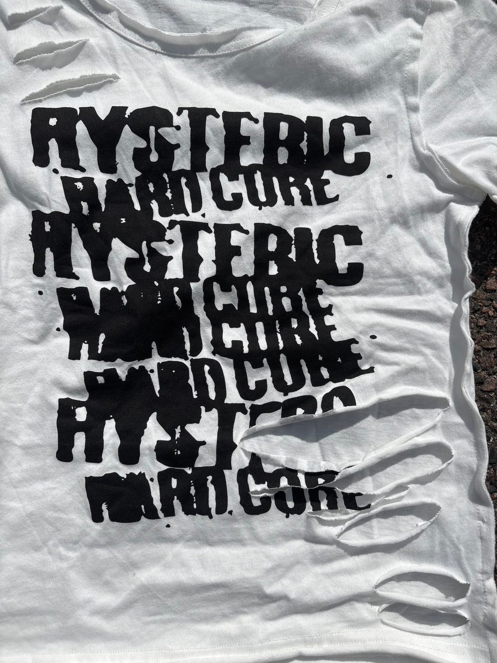 2008 Hysteric Glamour cut T-shirt