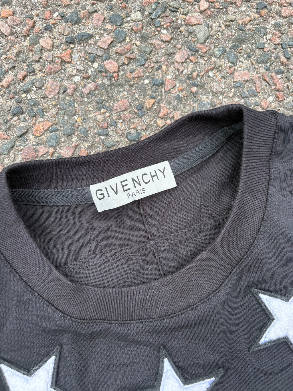 2016 Givenchy Black star tee