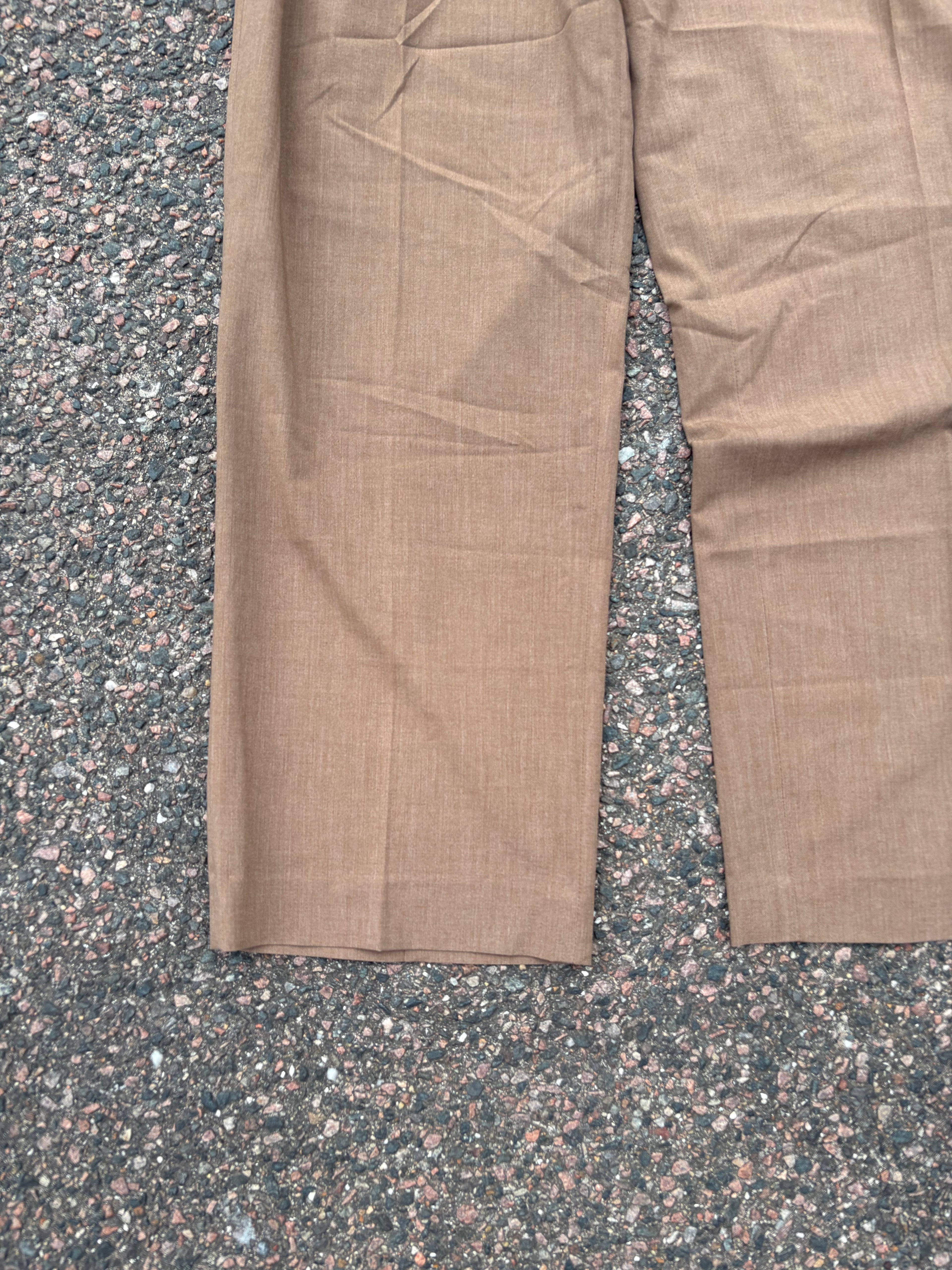 Bottega Veneta White waistband suit pants