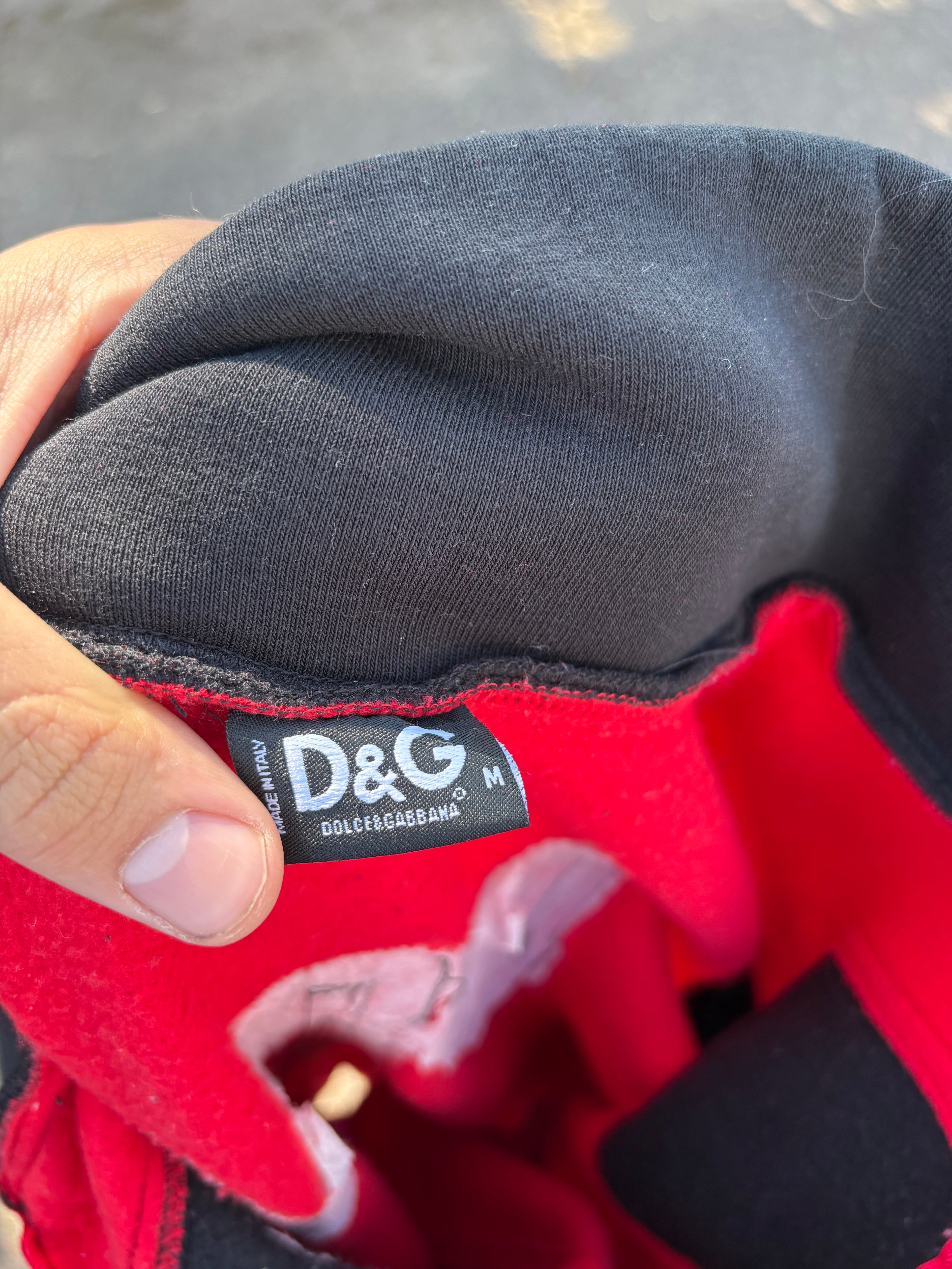 Vintage Dolce & Gabbana racer zip up
