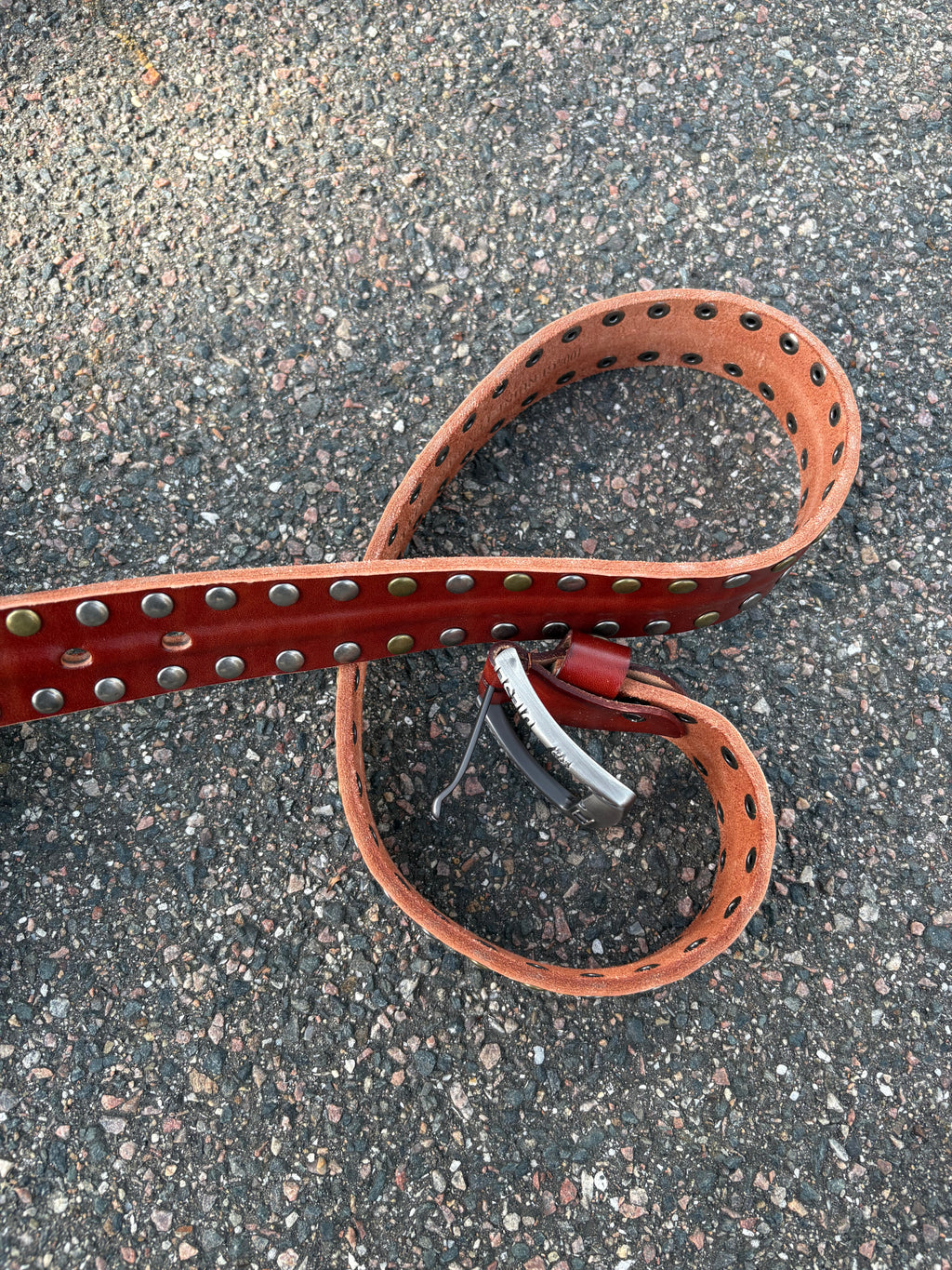 Vintage Diesel studded belt