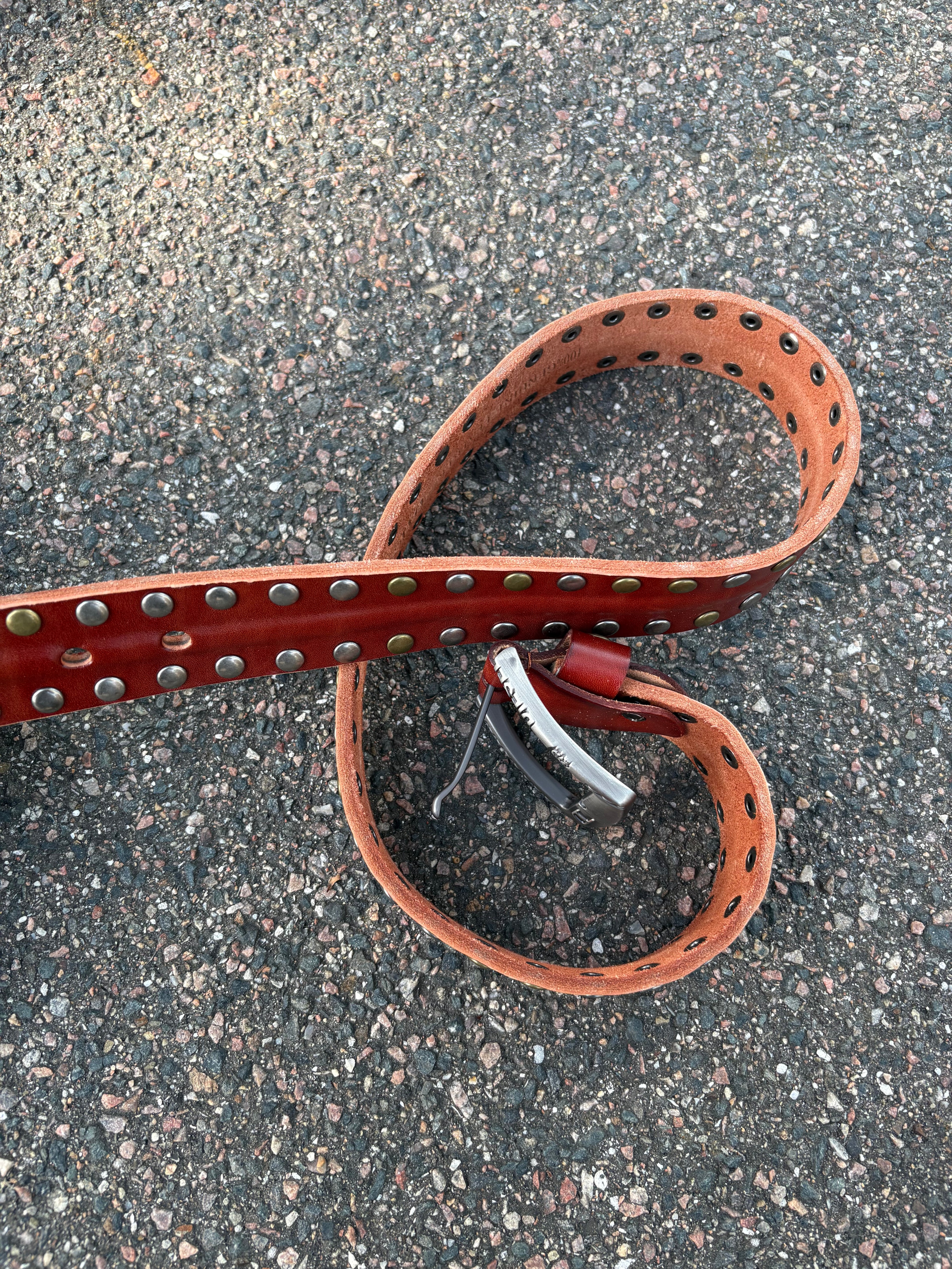 Vintage Diesel studded belt