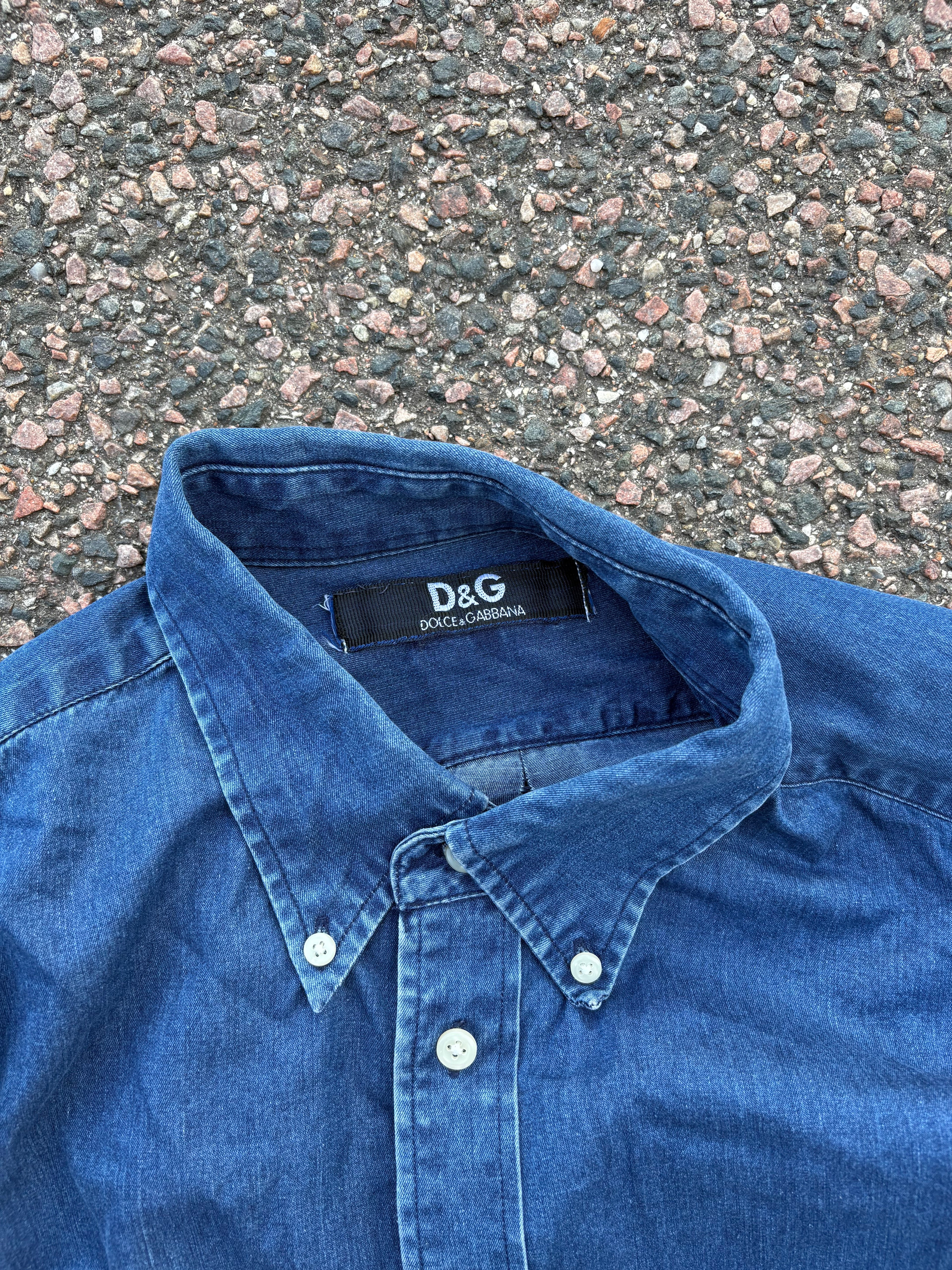 Vintage Dolce & Gabbana denim shirt