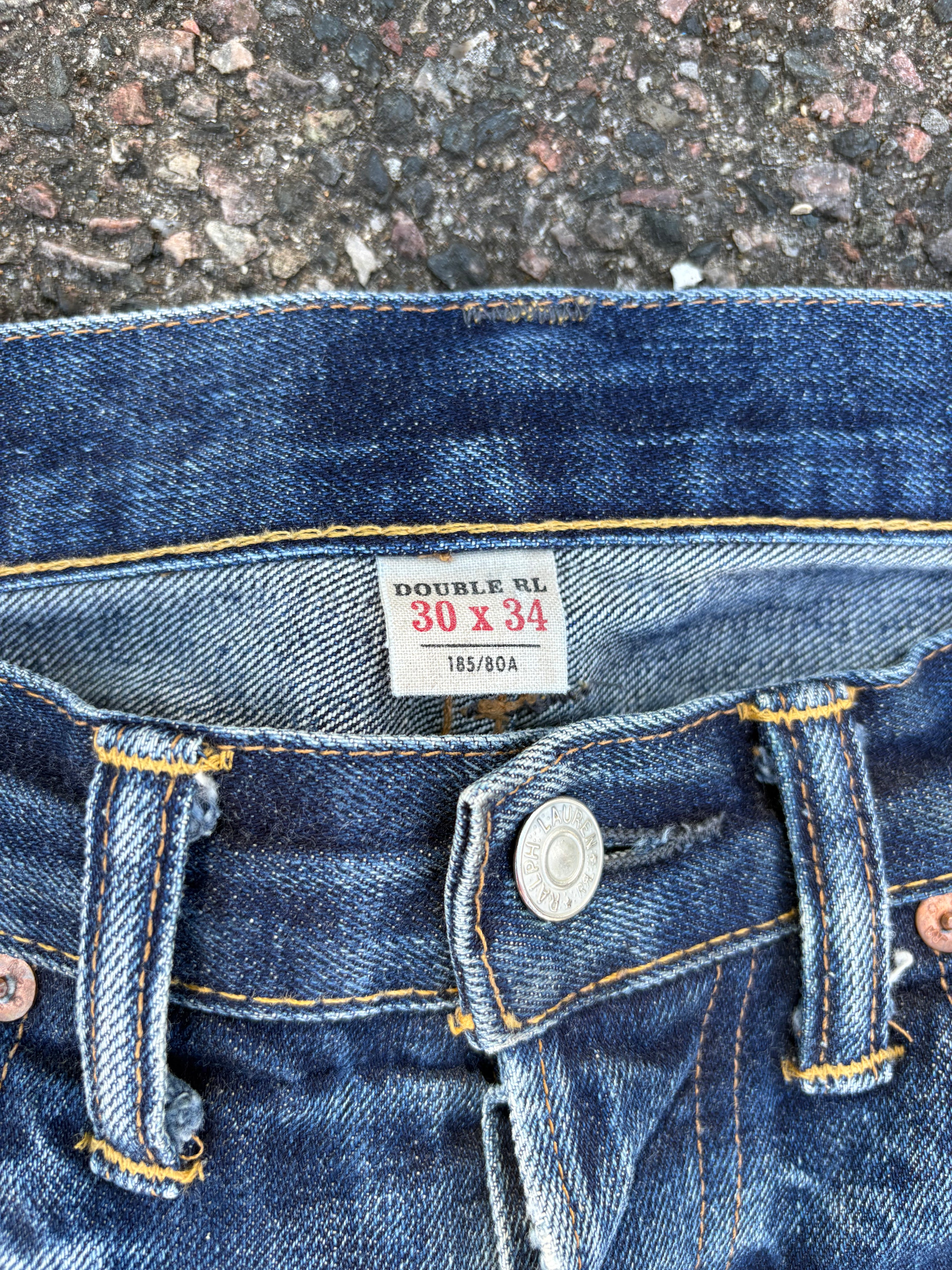 RRL Ralph Lauren selvedge denim jeans