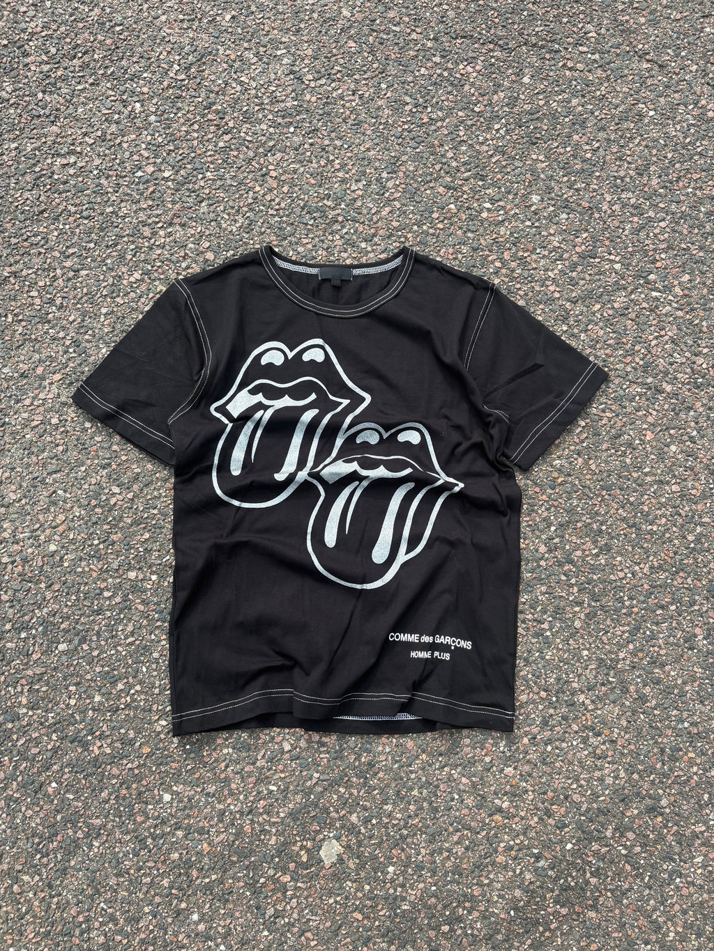 Comme des garcons Homme Rolling Stones shirt