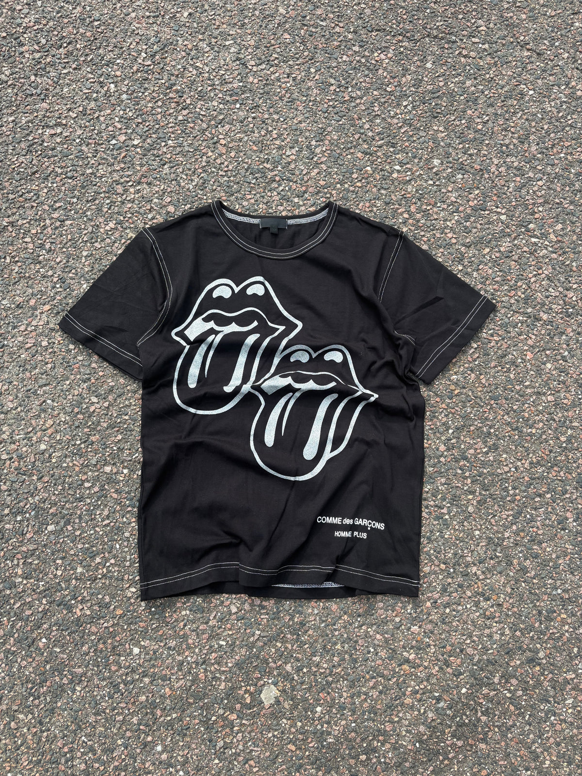 Comme des garcons Homme Rolling Stones shirt
