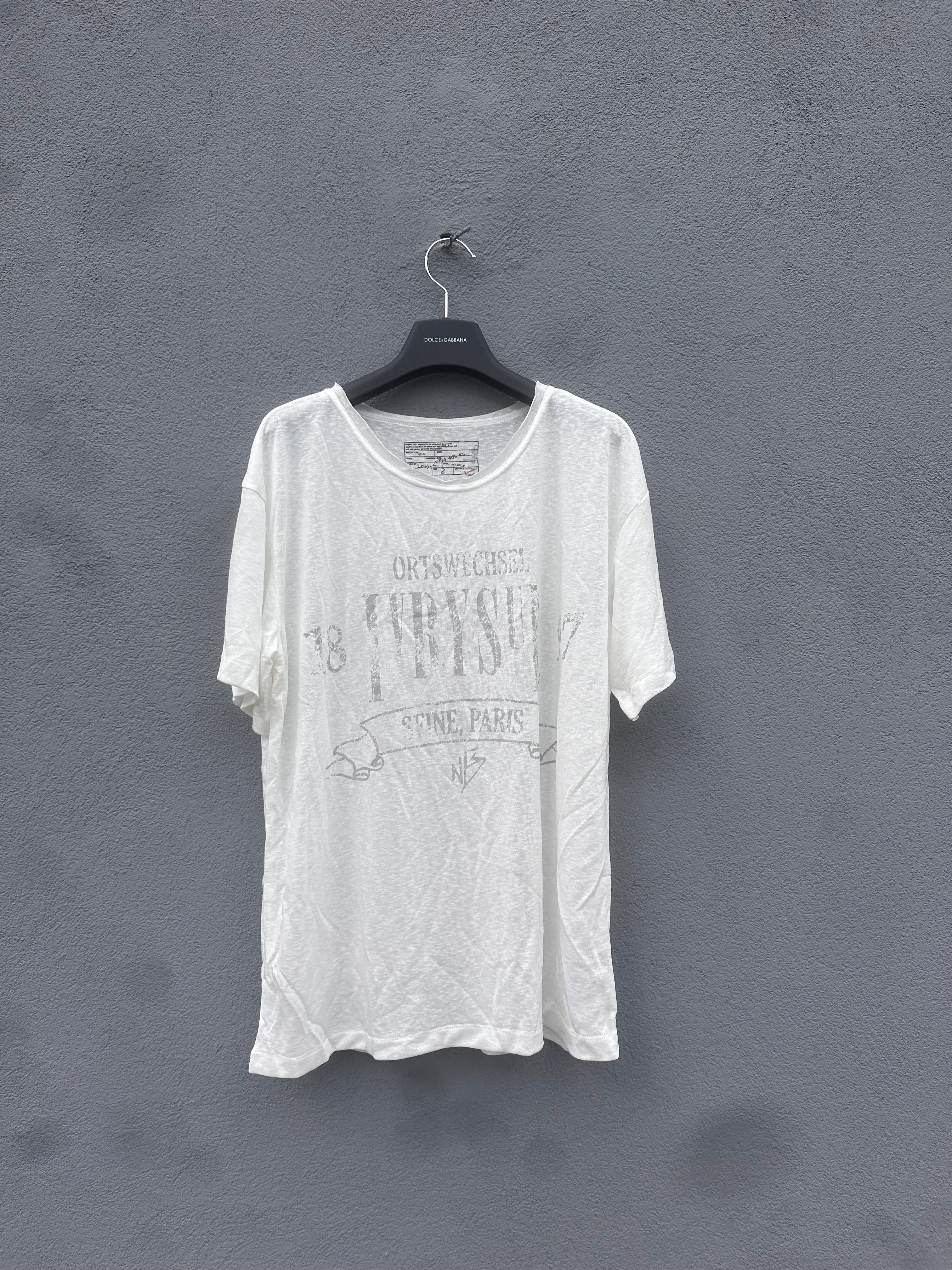 No faith studios paper thin tee