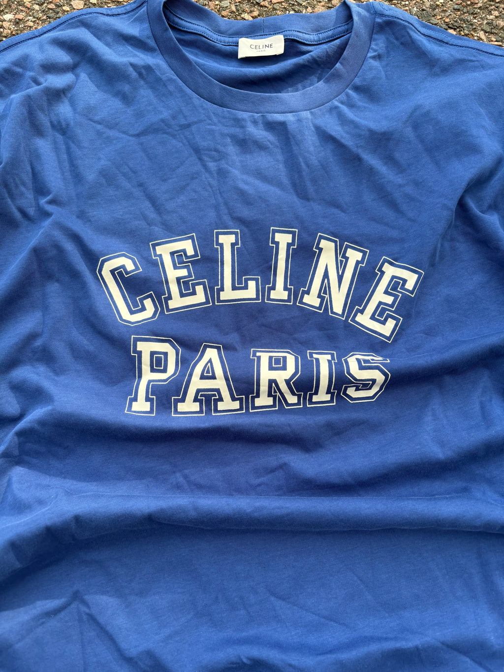 Celine royal blue tee