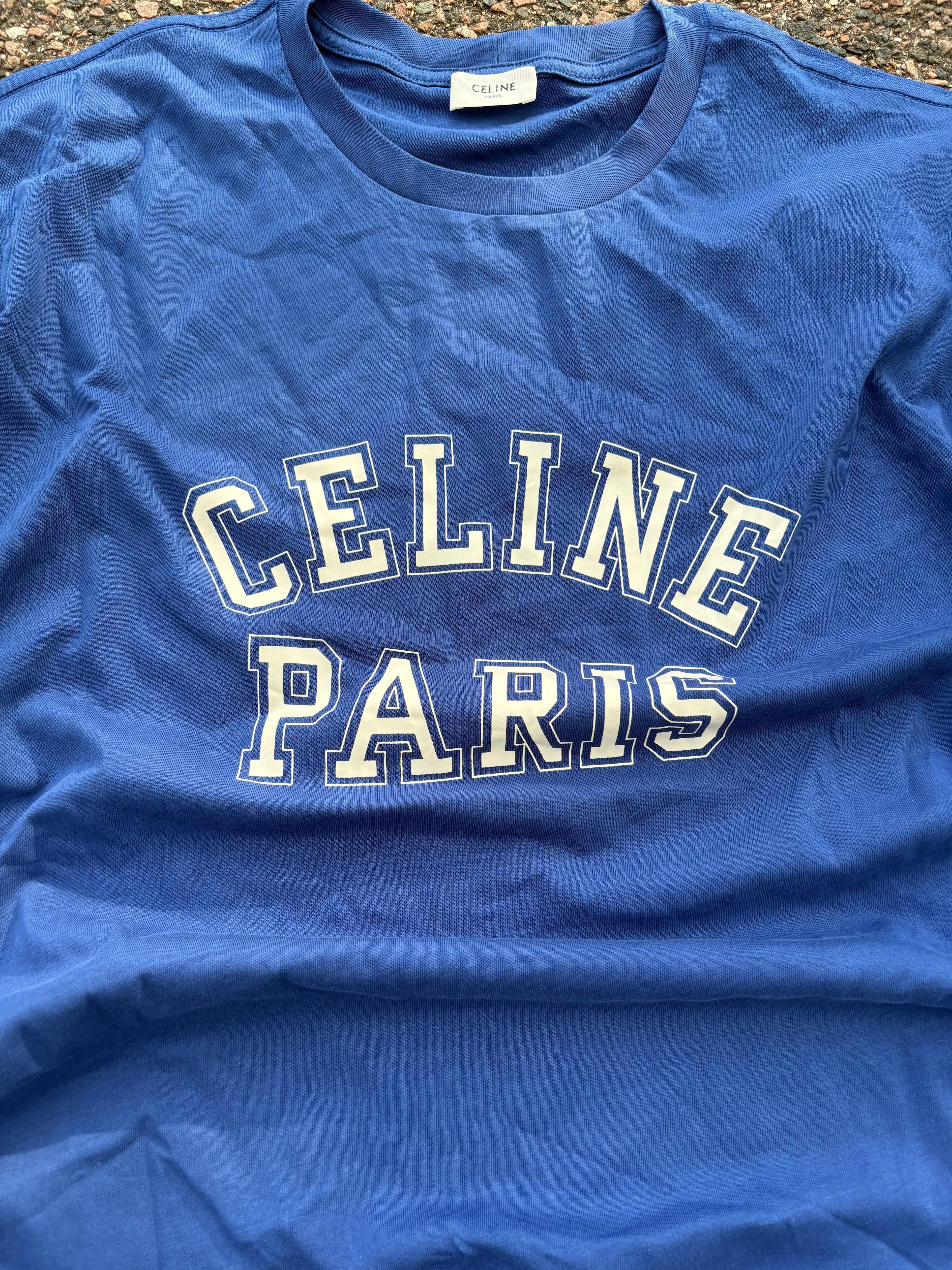 Celine royal blue tee