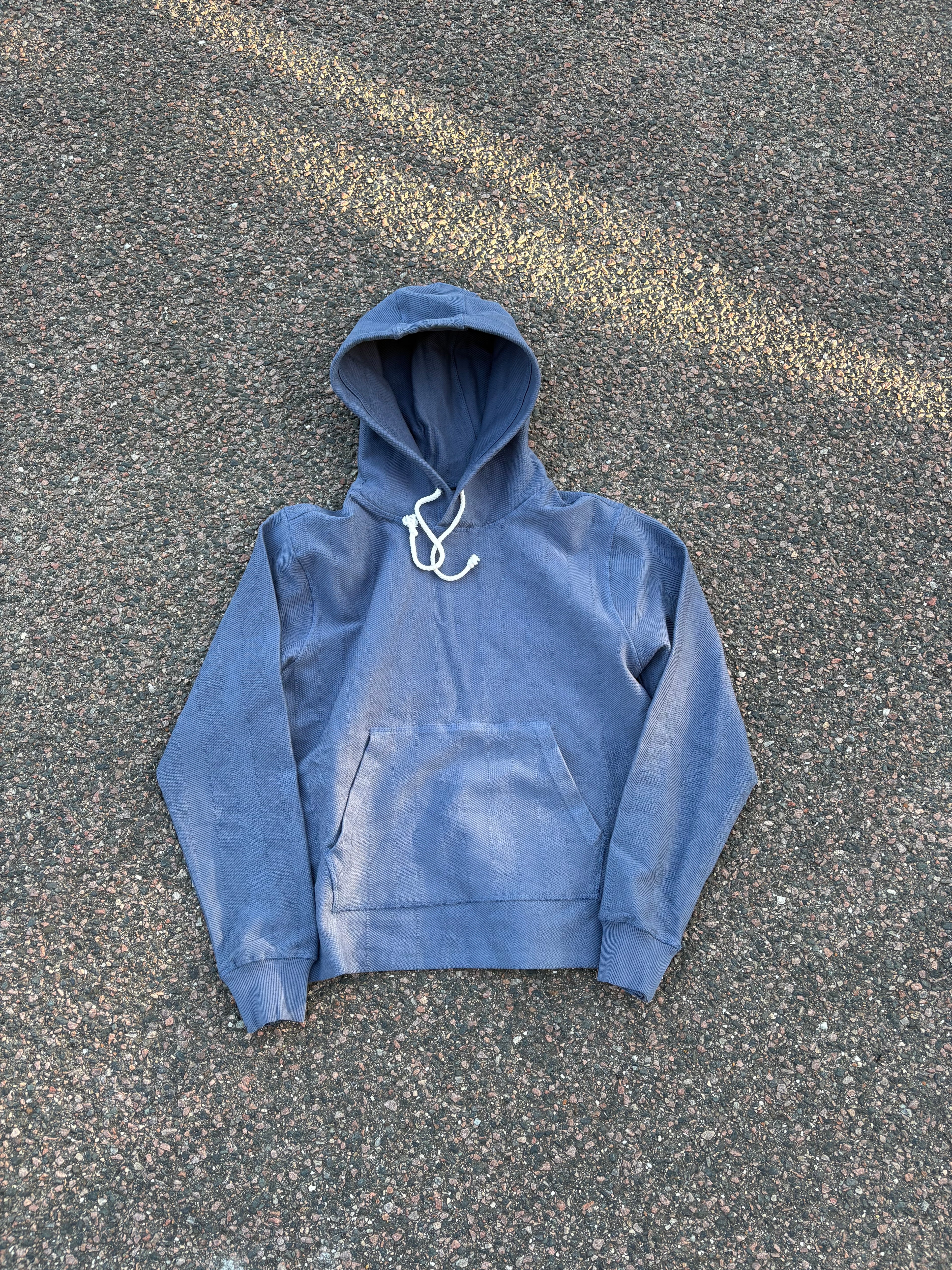 Aime Leon dore cropped blue hoodie