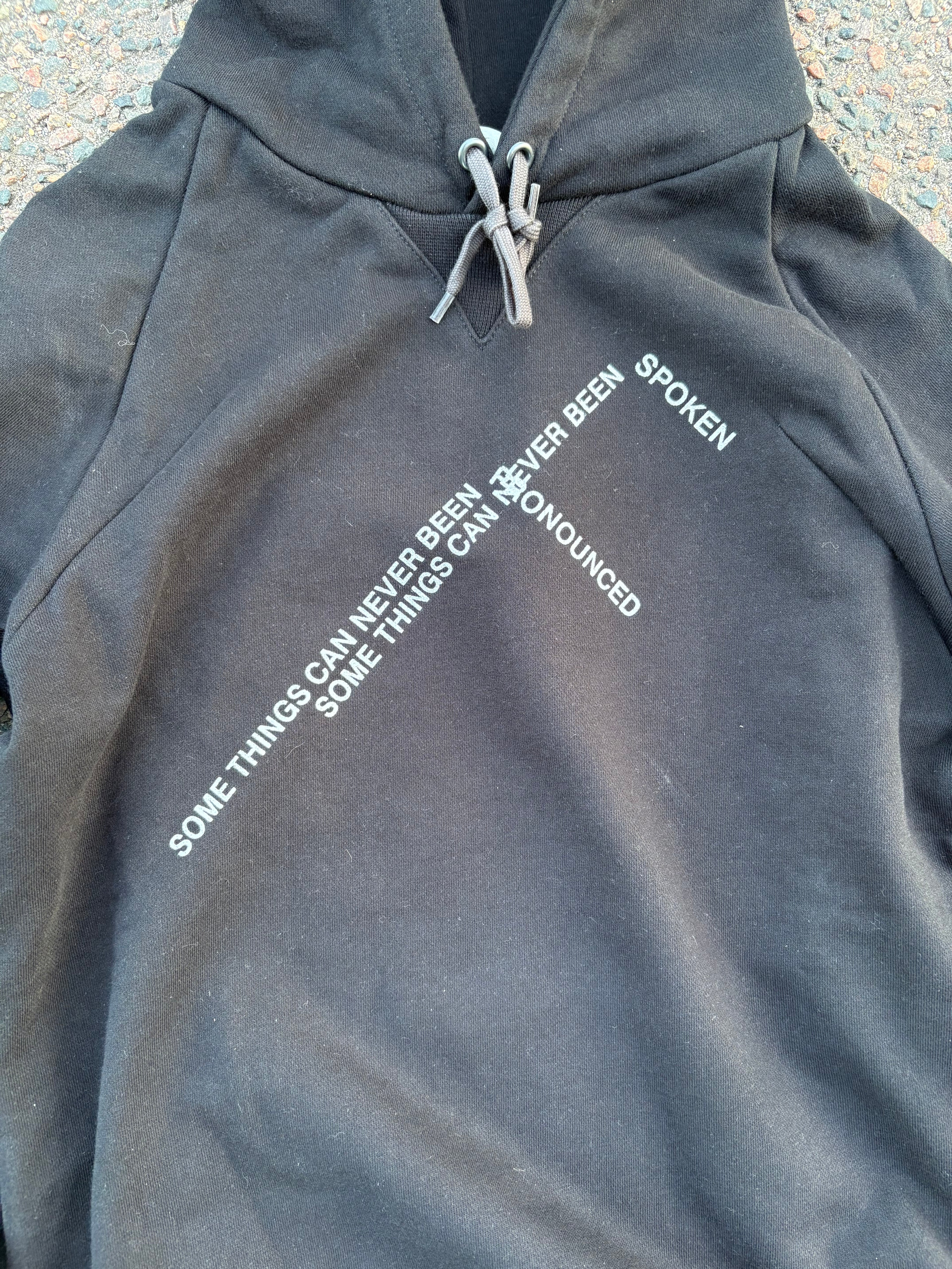 2000s Dior Hedi Slimane hoodie black