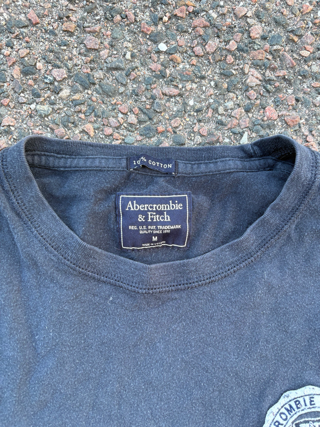 Vintage Abercrombie long sleeve navy