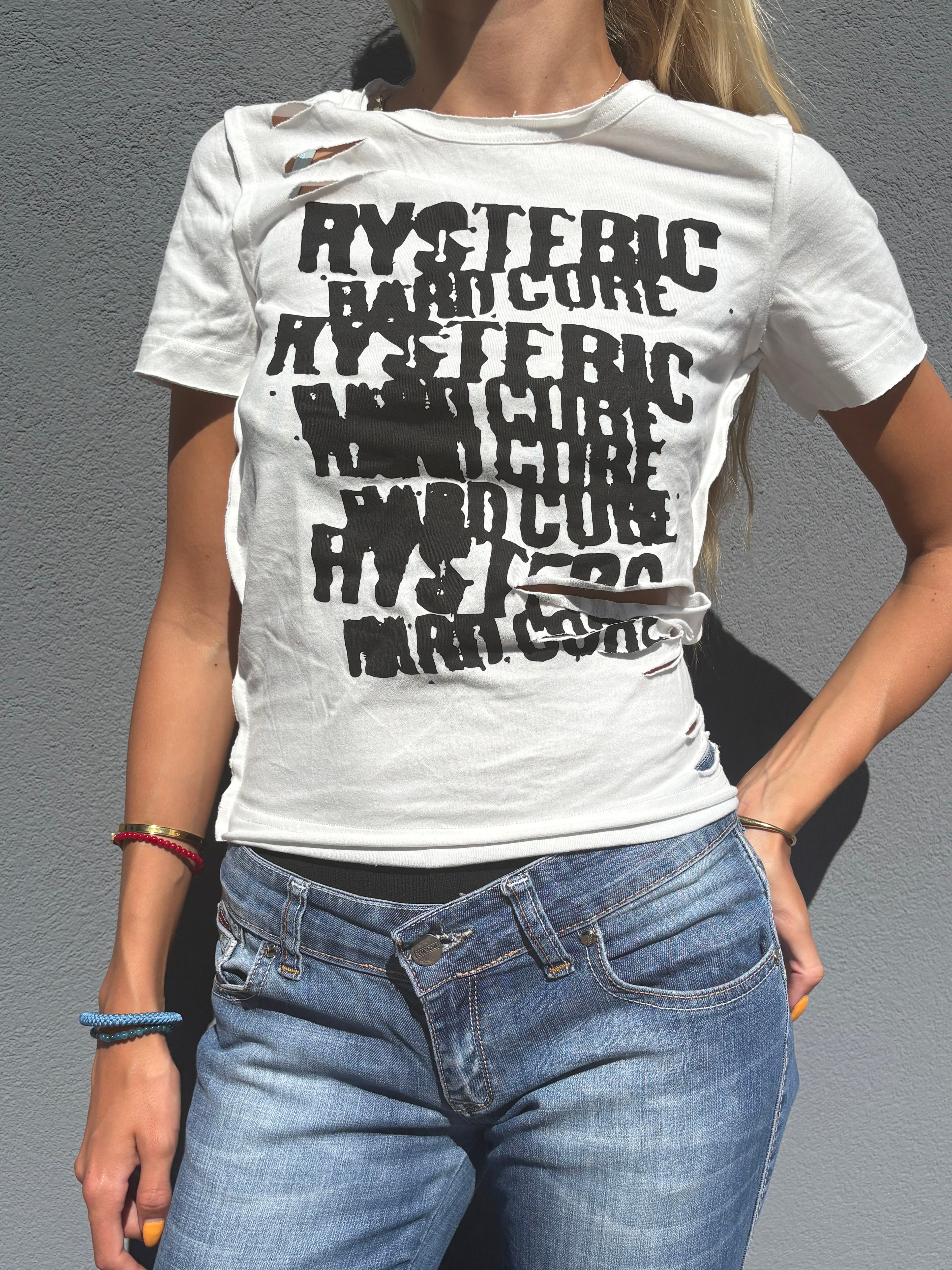2008 Hysteric Glamour cut T-shirt