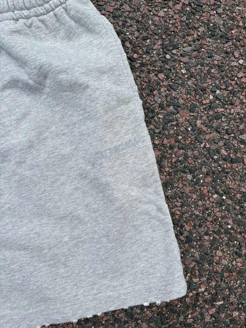 Balenciaga underwear sweatshorts gray