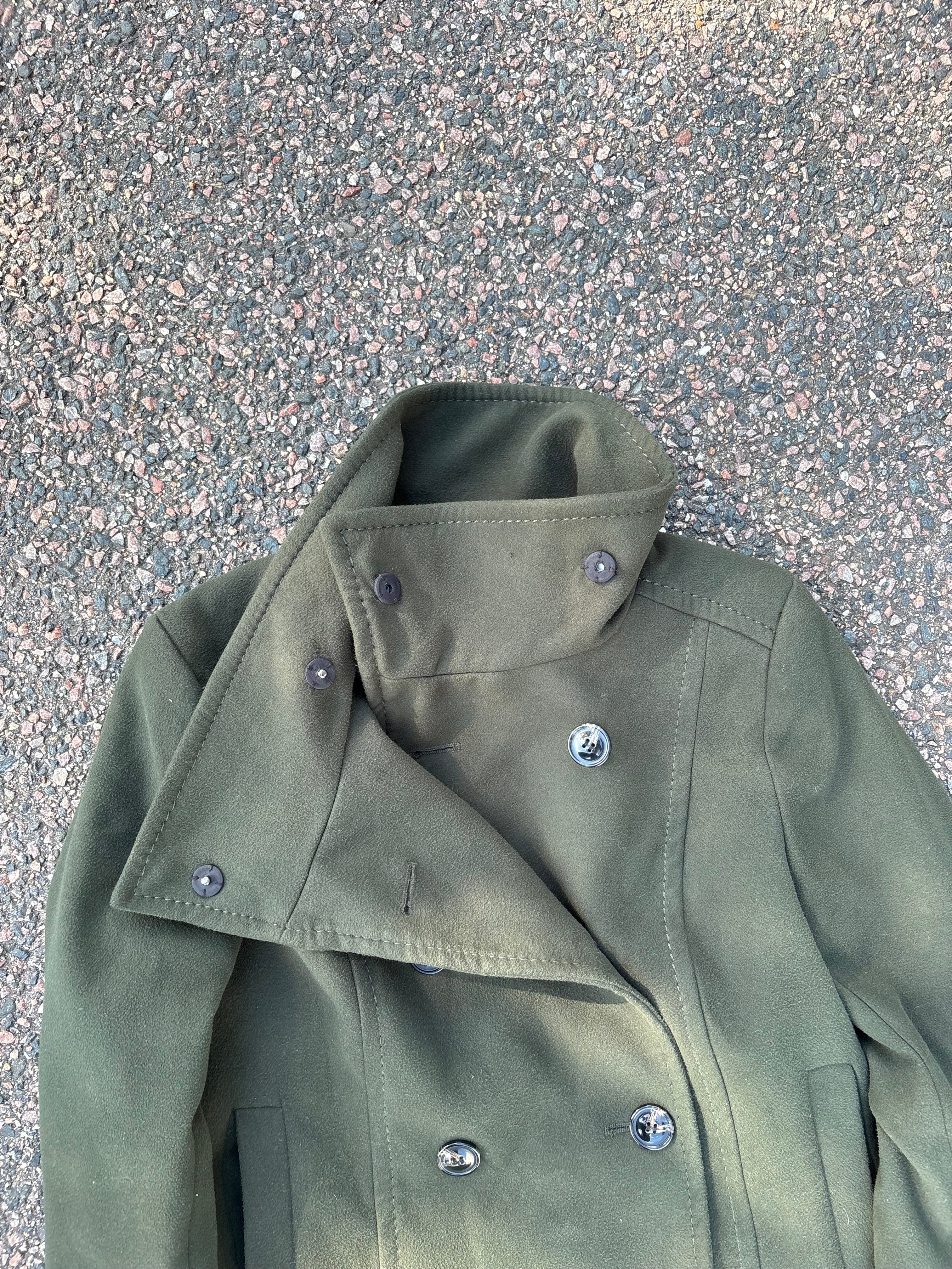 2008 H&M X Comme des garcons peacoat green