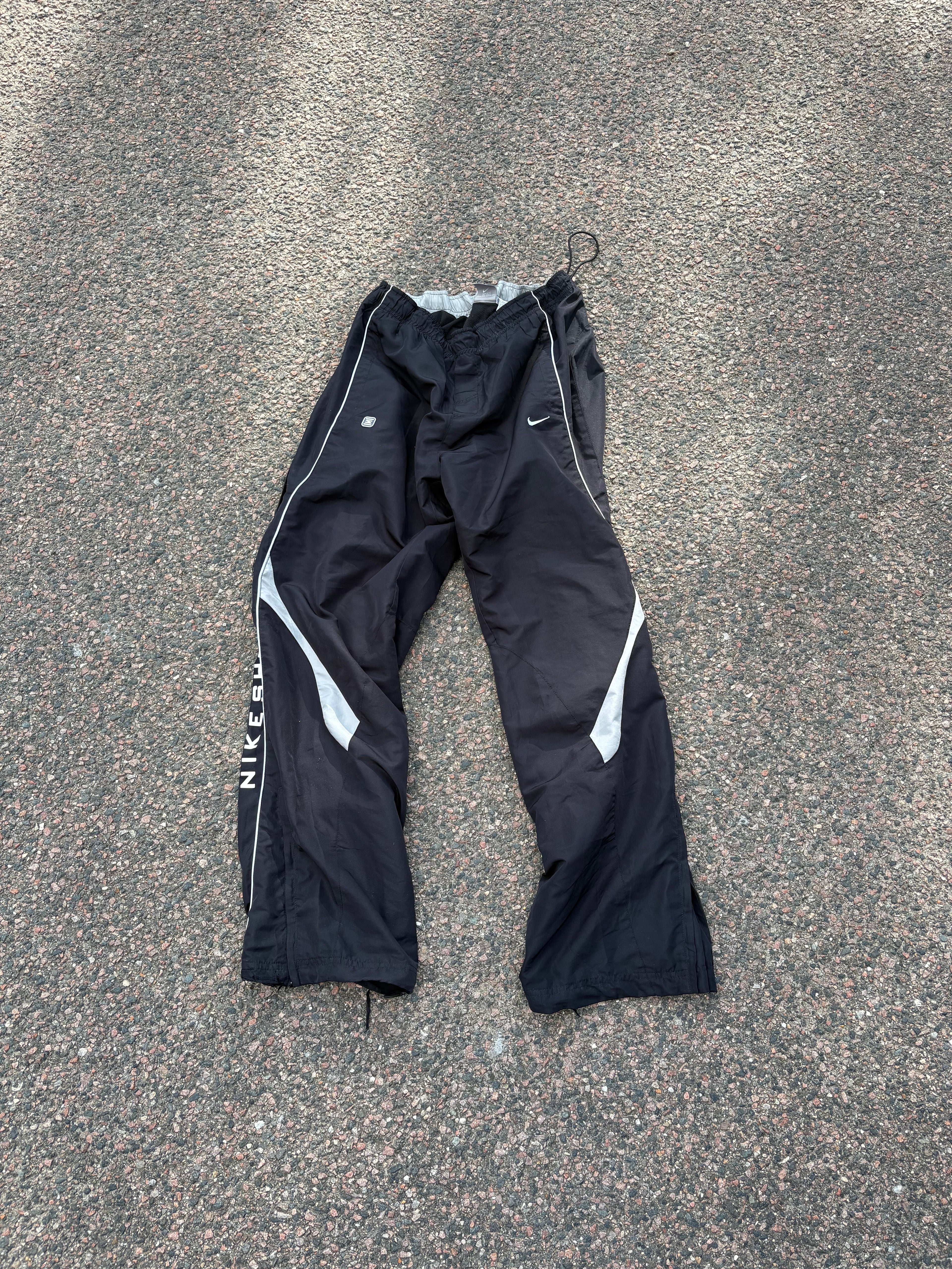 Nike shox Black track pants baggy
