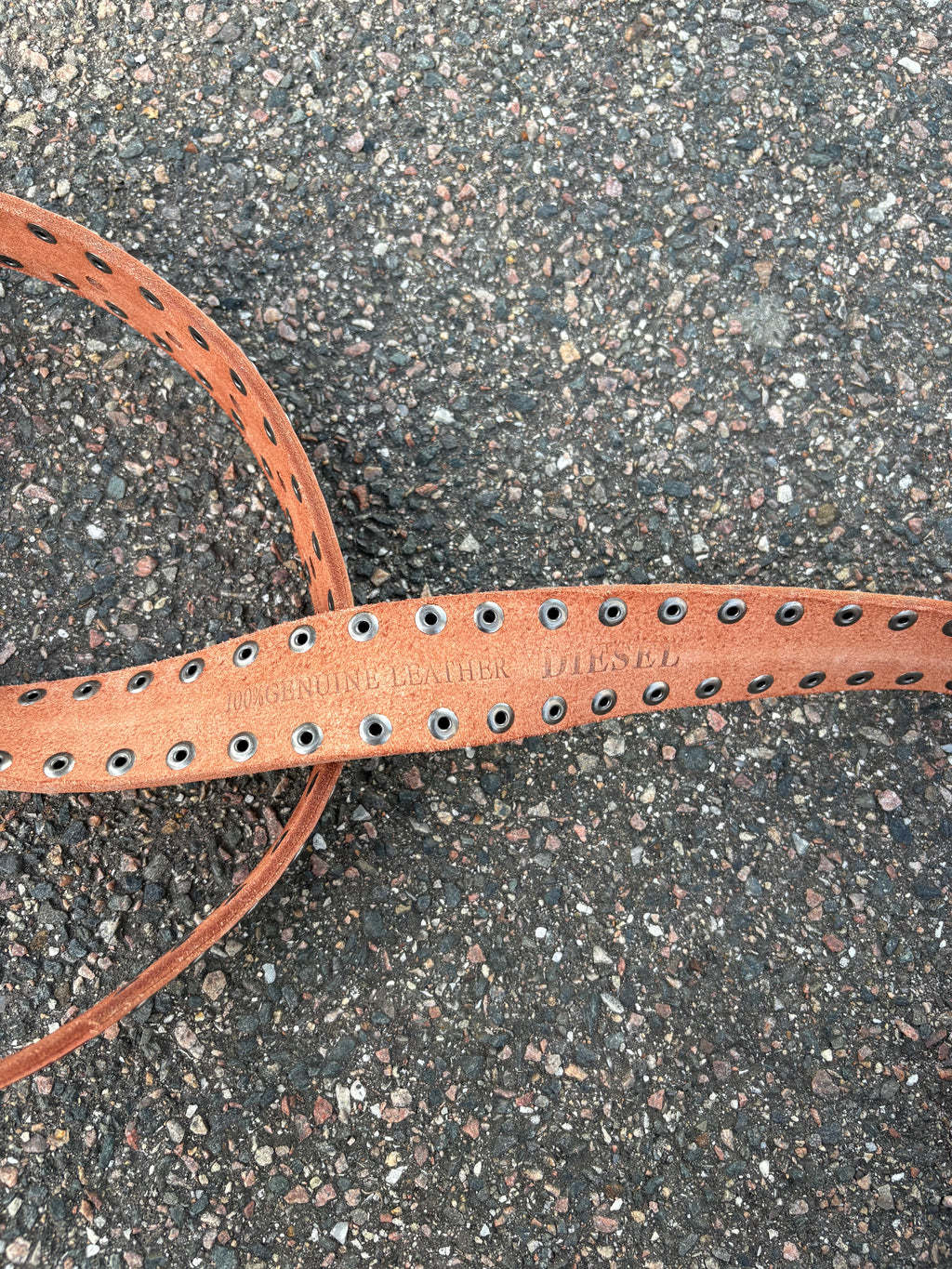 Vintage Diesel studded belt