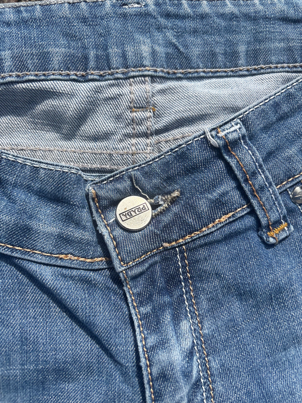 1980s Prada skinny jeans