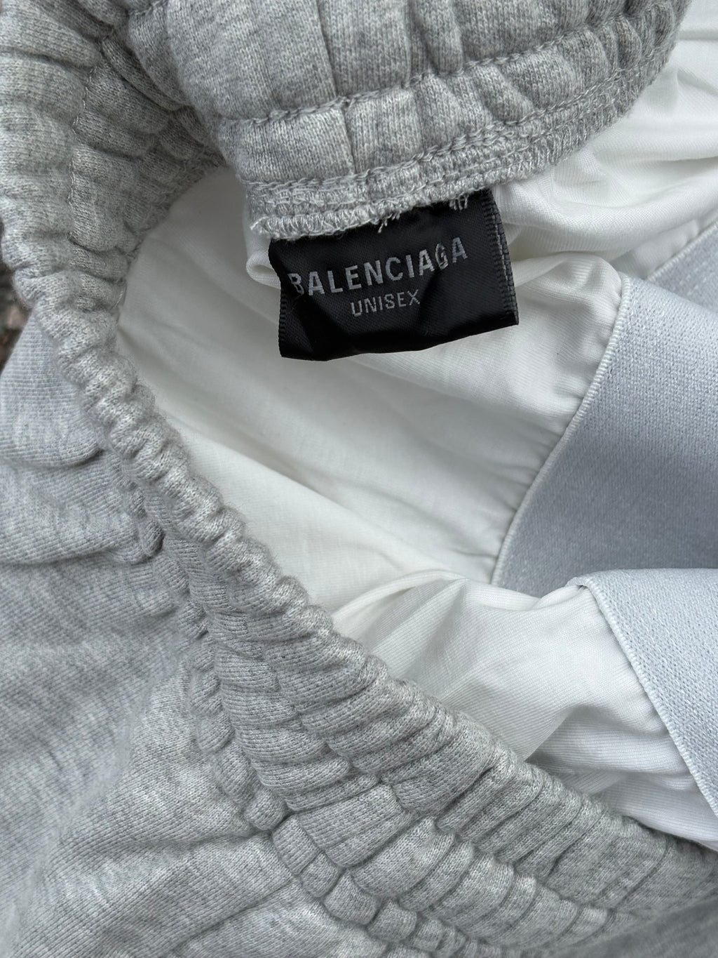 Balenciaga underwear sweatshorts gray