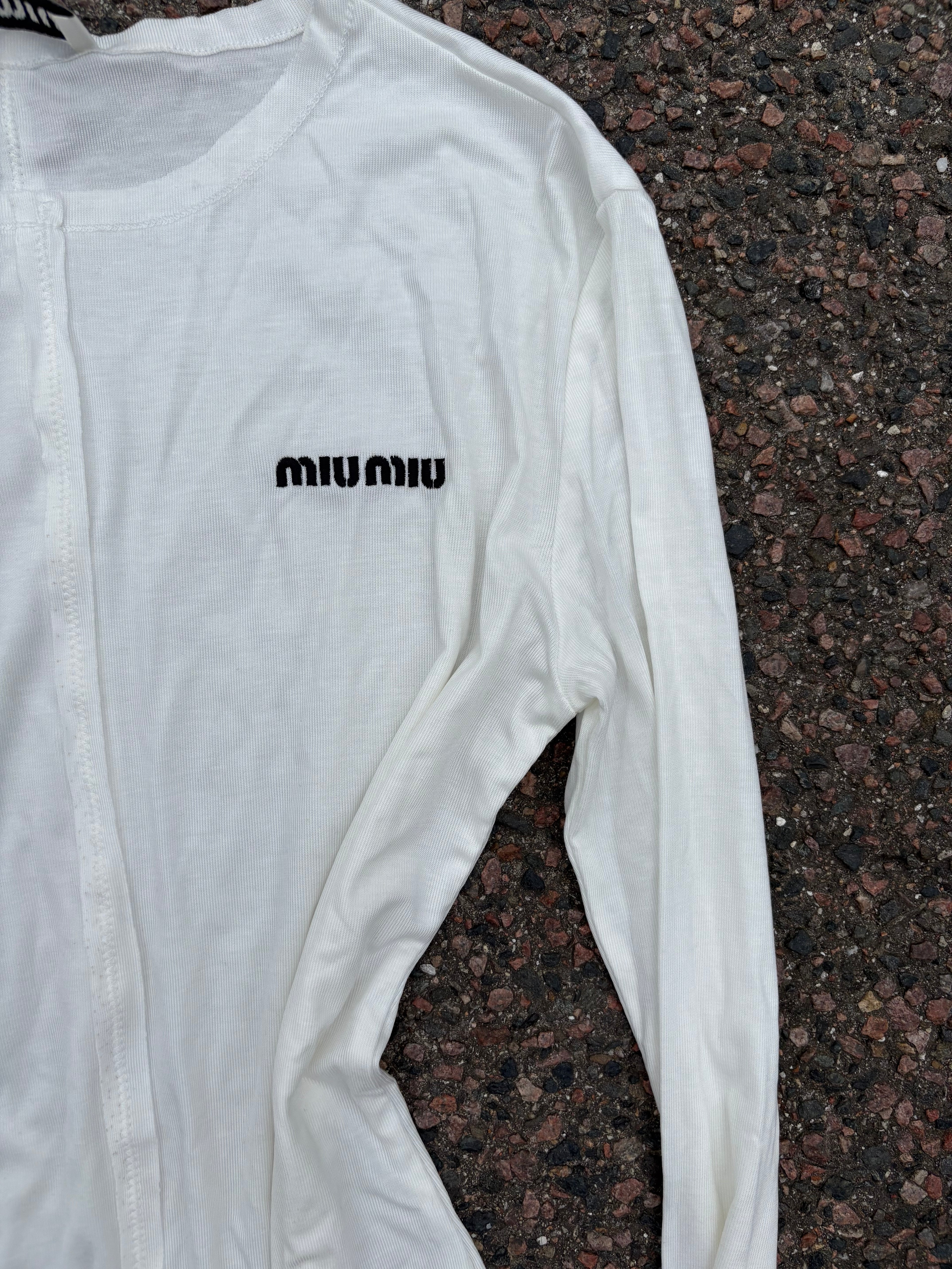 Miu Miu White Long sleeve