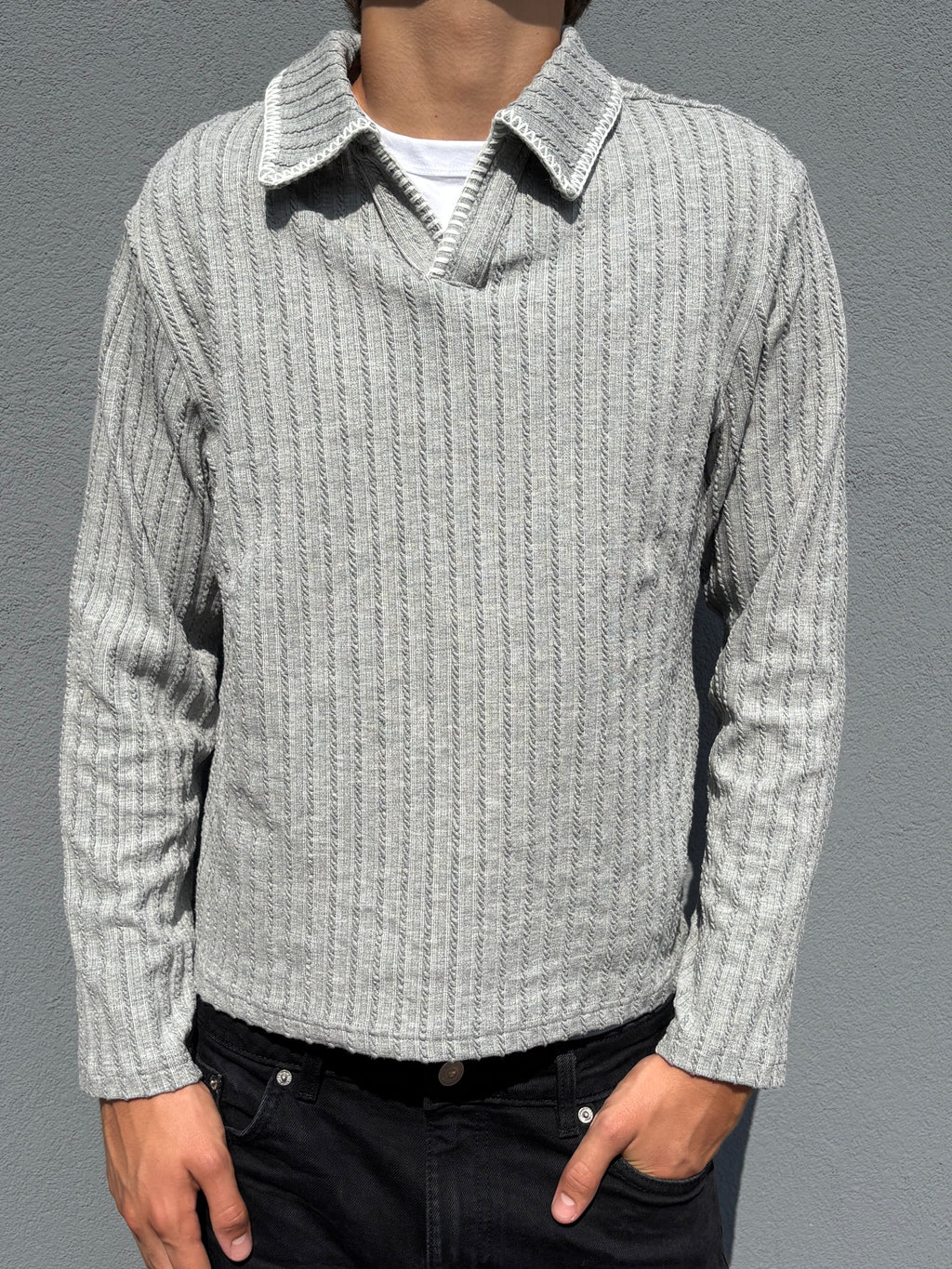 Vintage Yves Saint Laurent polo Long sleeve