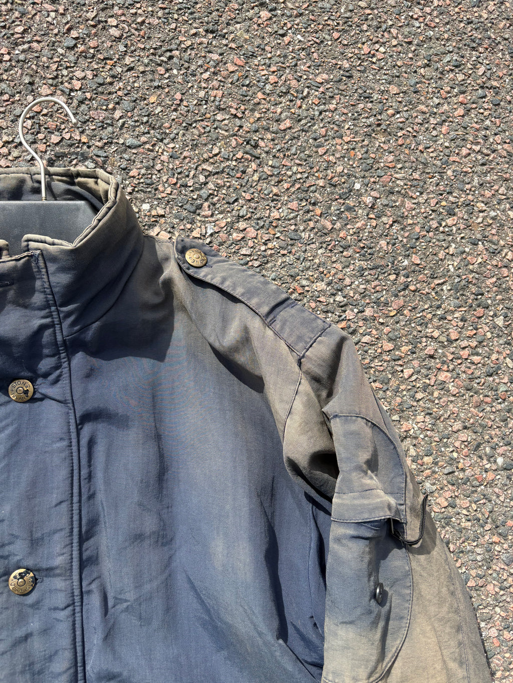 Stone island FW1998 raso gommato coat