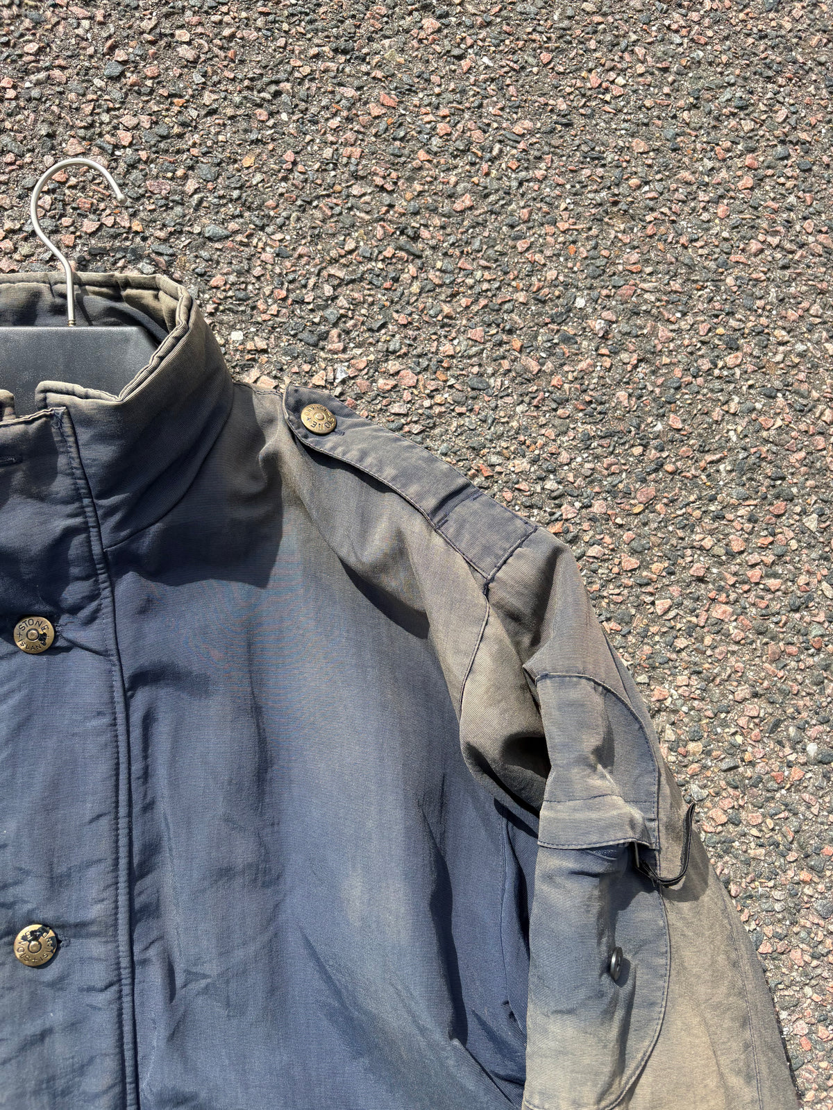 Stone island FW1998 raso gommato coat