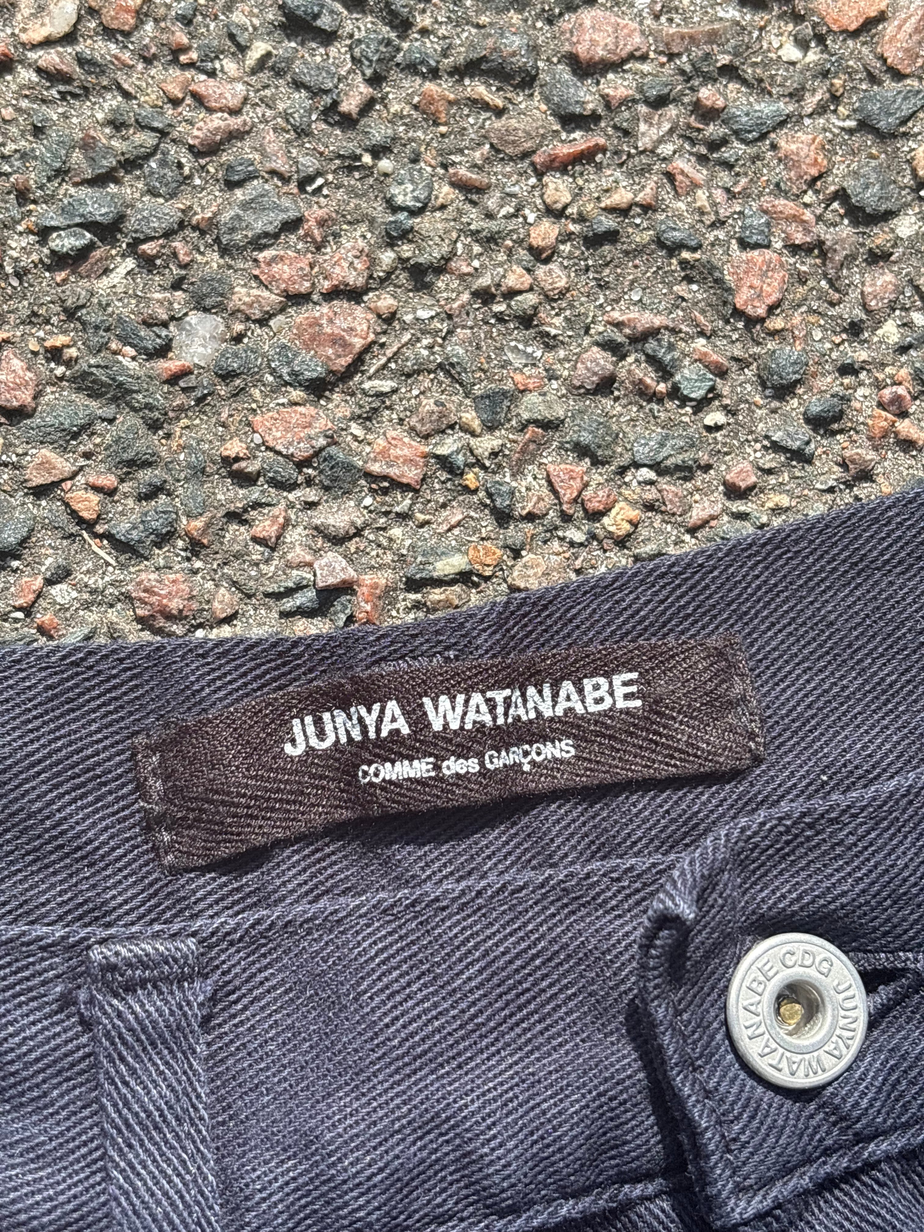 2015 Junya watanabe Capri pants Black denim