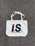 Issey miyake beige tote bag FW13