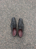 Lanetti Italian black leather shoes