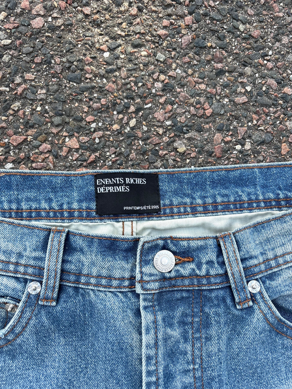 Enfant riches deprimes washed straight fit jeans